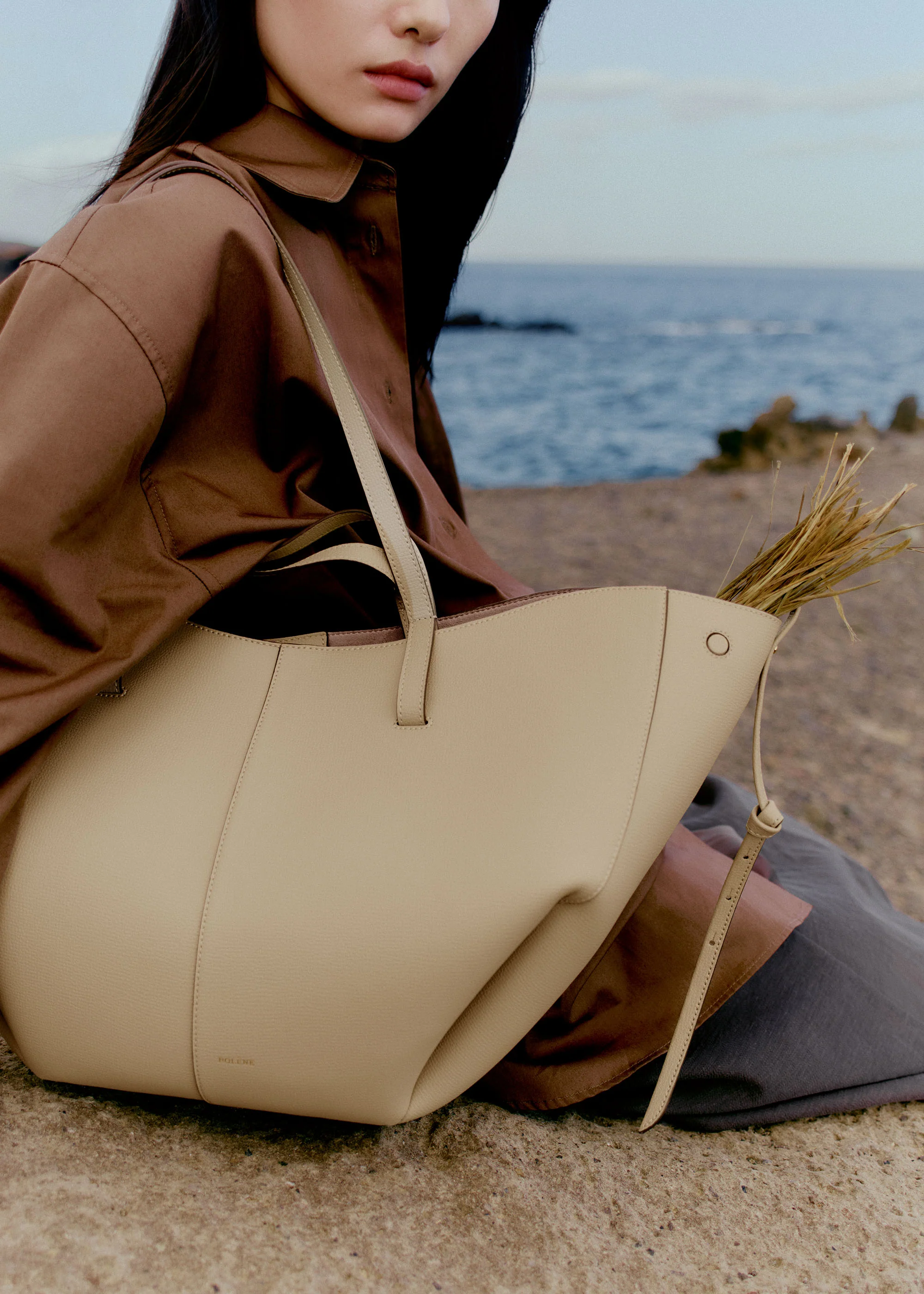 Cyme - Sand Genarbtes Leder - Image 3