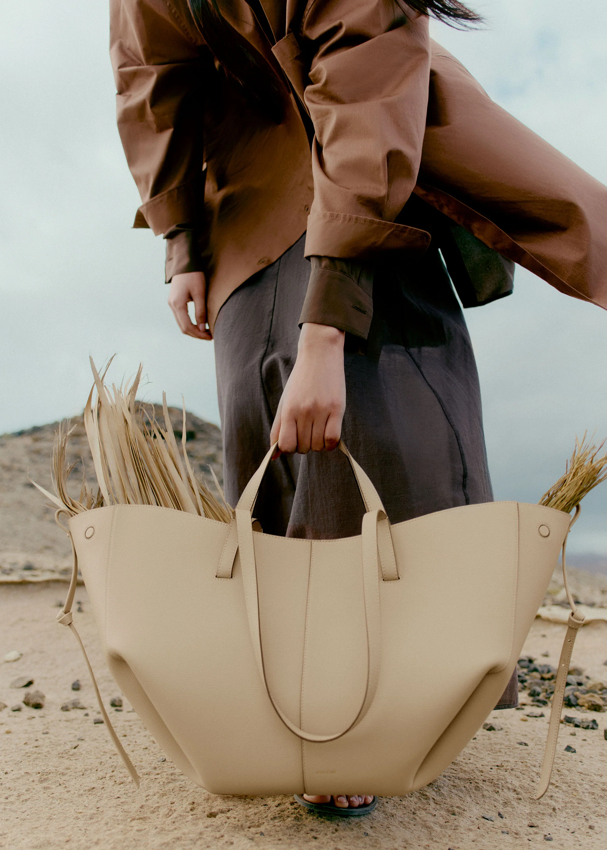 Cyme - Sand Genarbtes Leder - Image 4