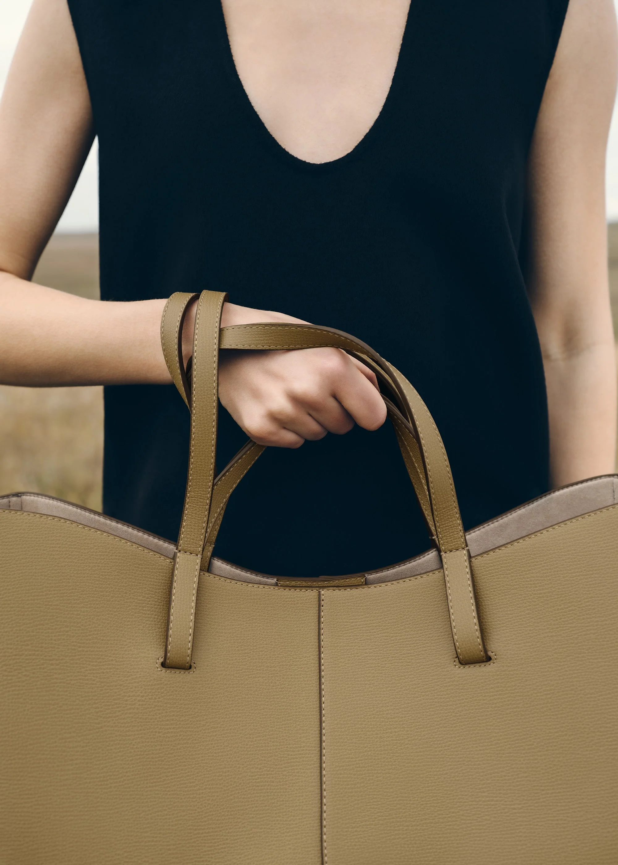 Cyme - Olivbraun Genarbtes Leder - Image 5