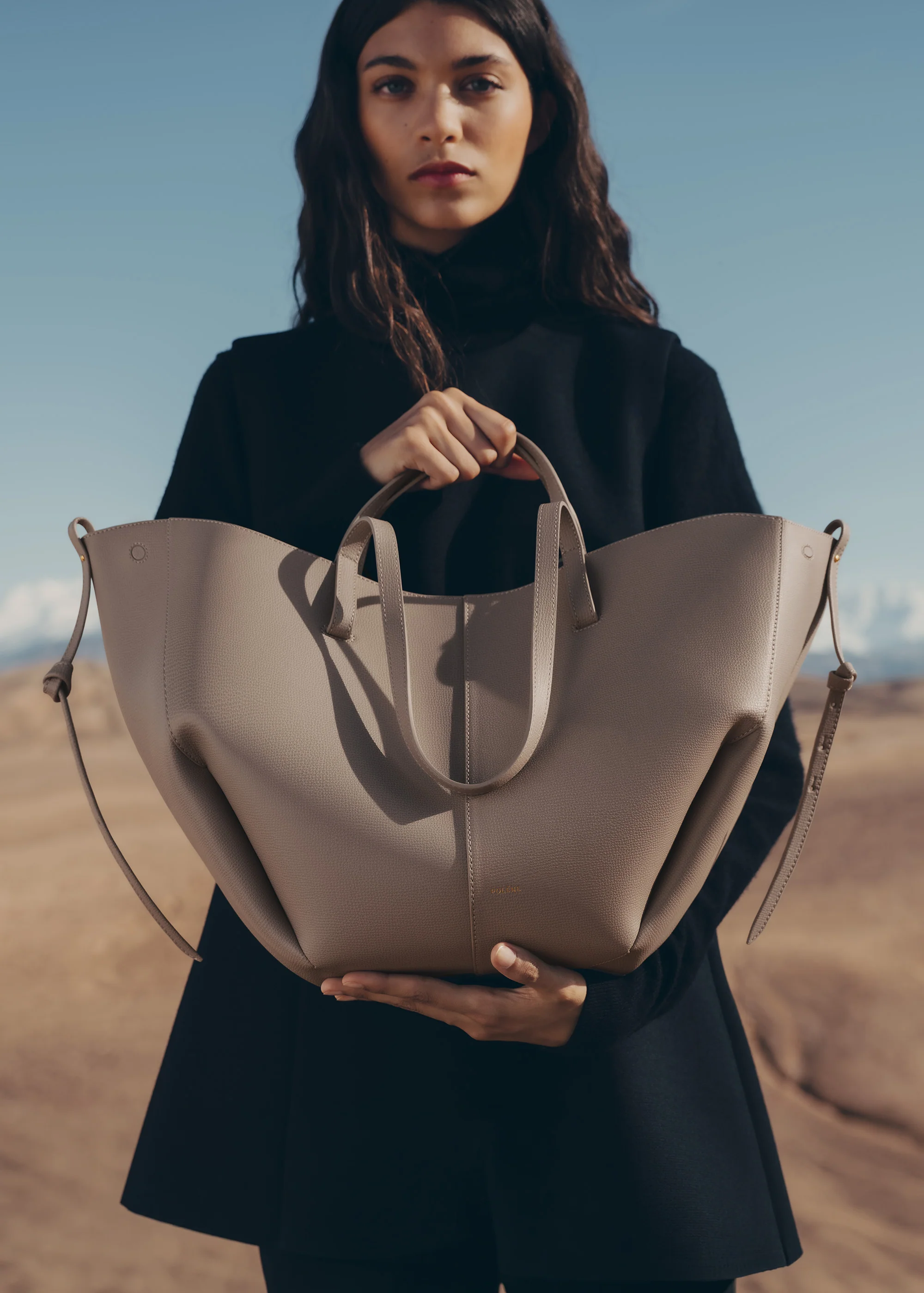 Cyme - Taupe Genarbtes Leder - Image 2