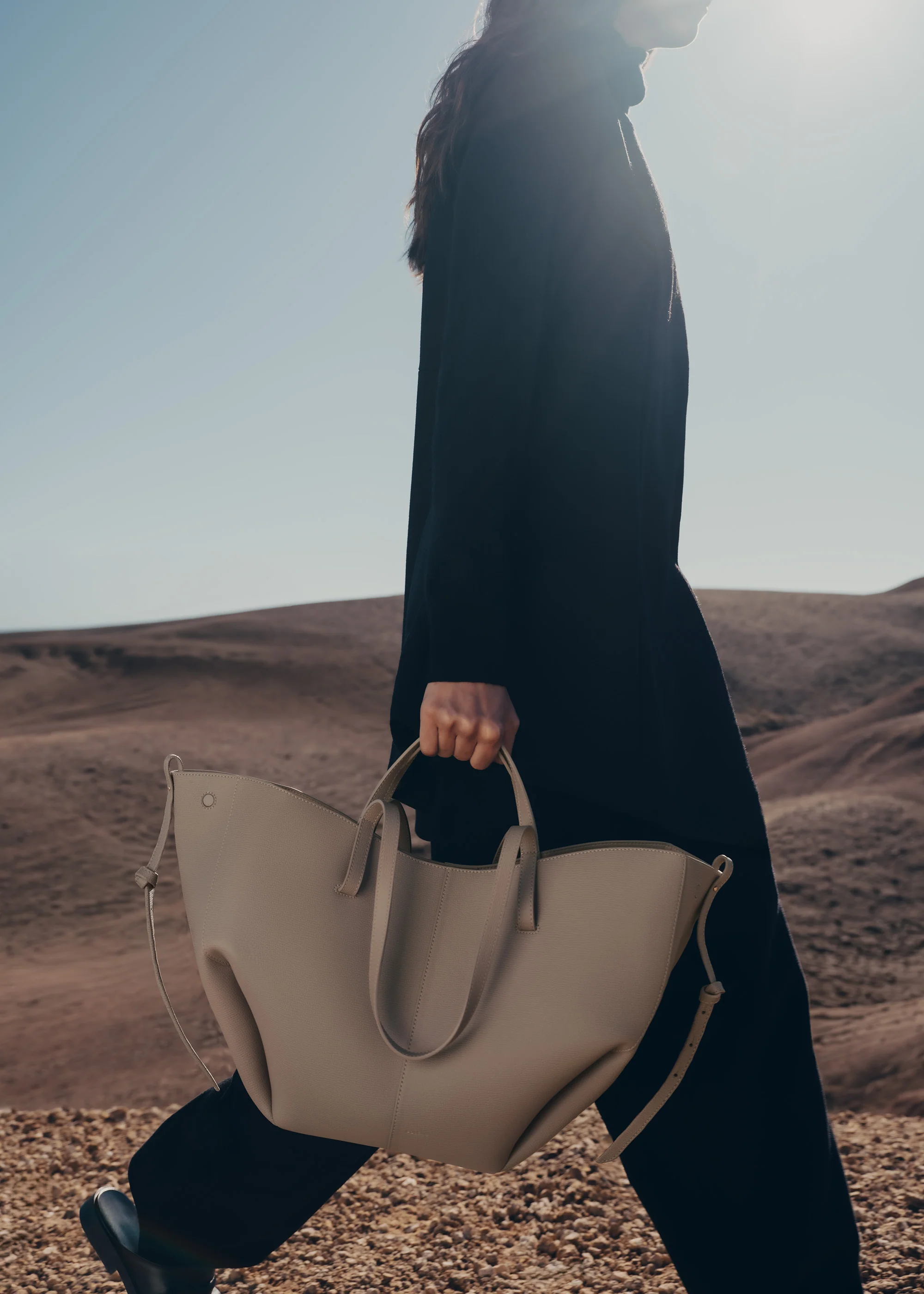 Cyme - Taupe Genarbtes Leder - Image 3