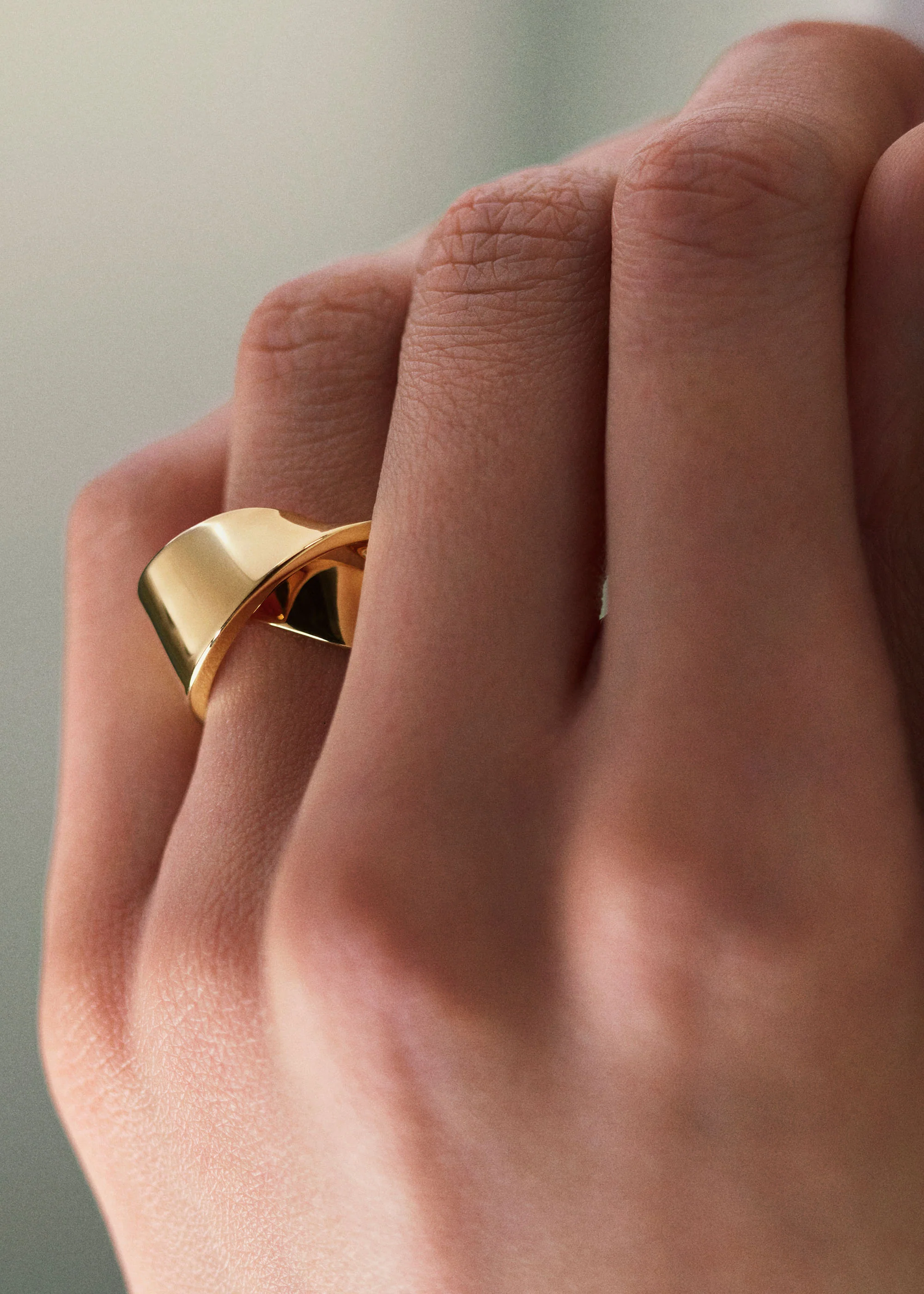 Spiralen Ring Éole - Goldedition 24 Karat vergoldet - Image 4