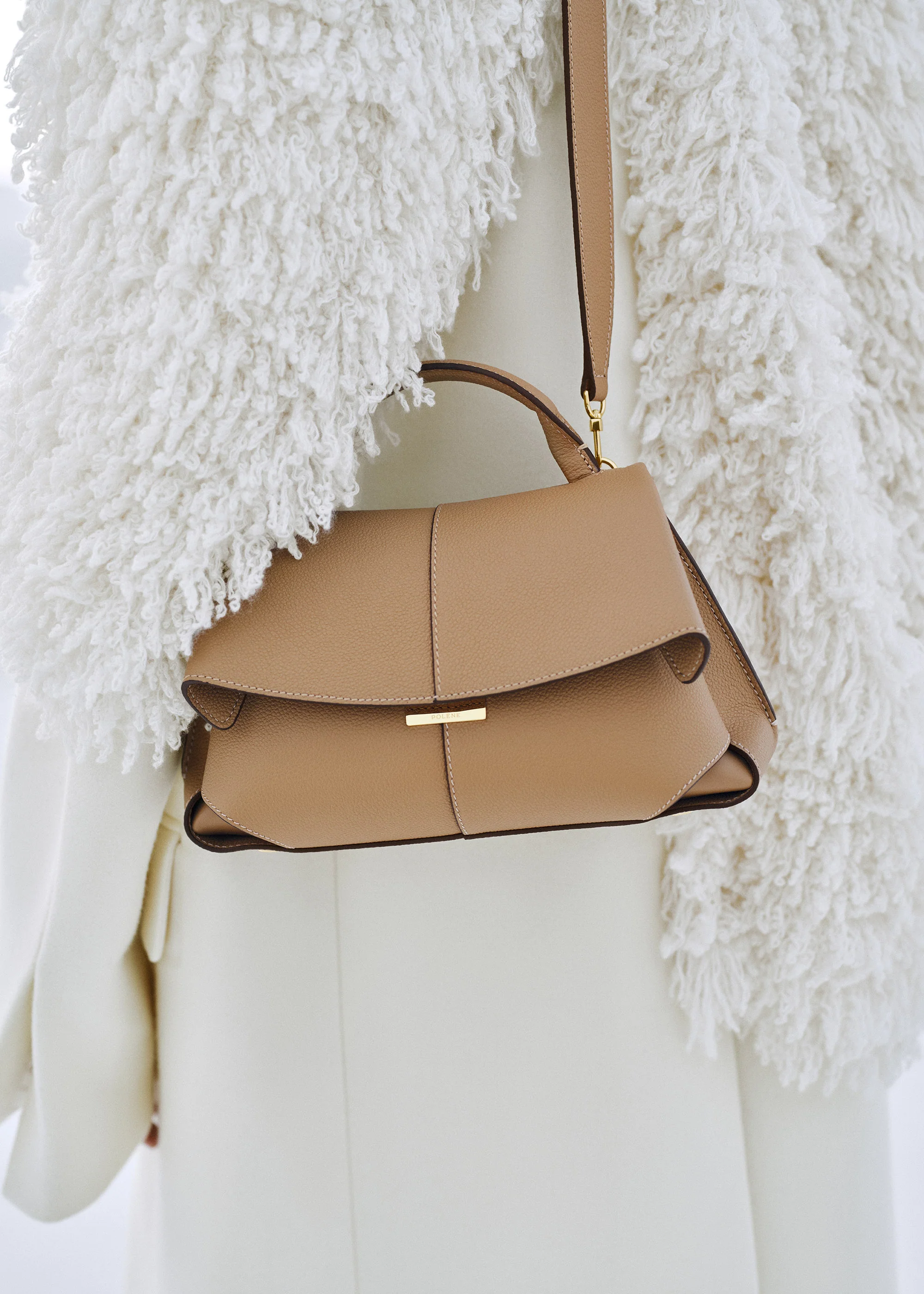 Mokki Mini - Ocker Genarbtes Leder - Image 3