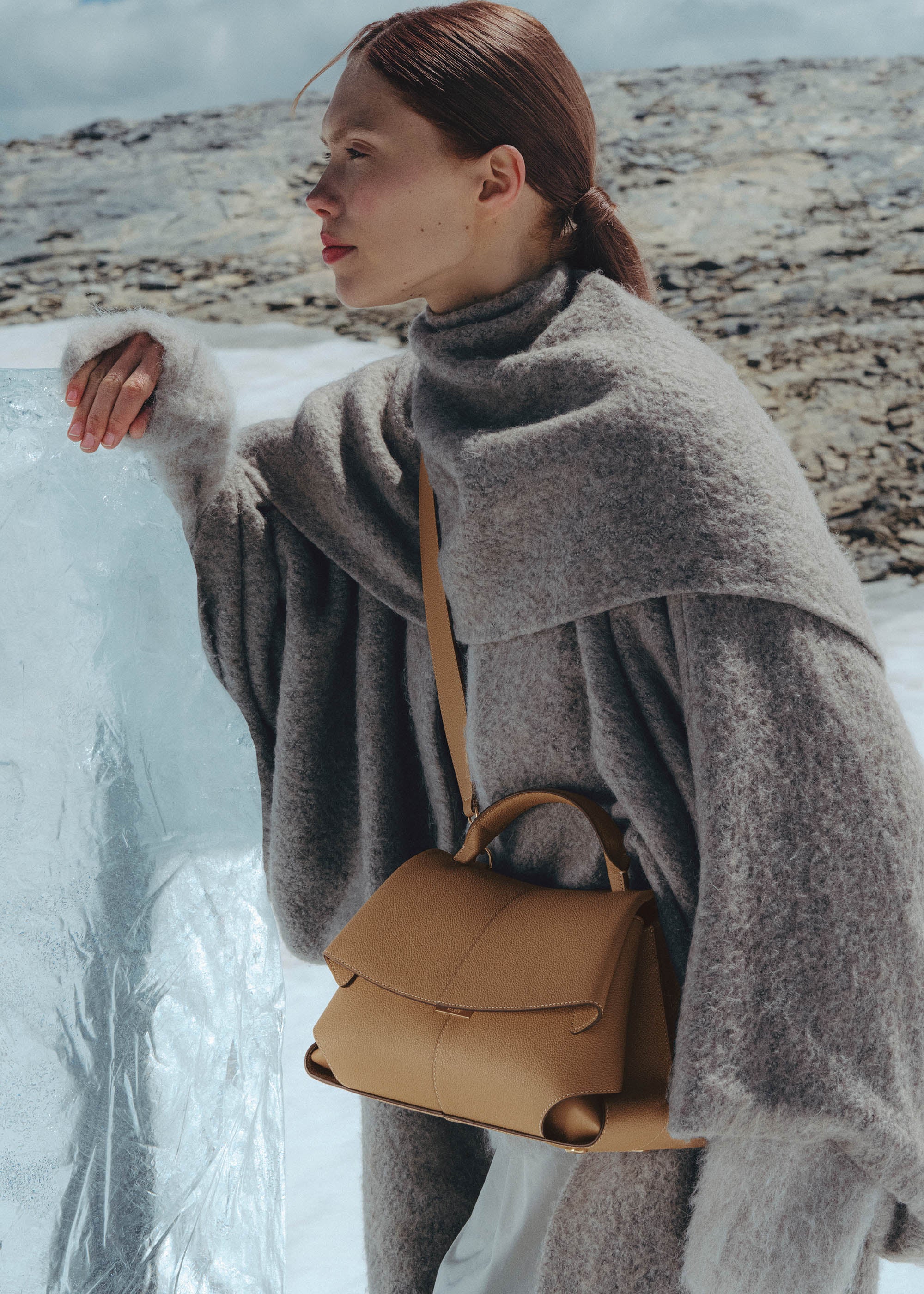 Mokki - Ocker Genarbtes Leder - Image 3