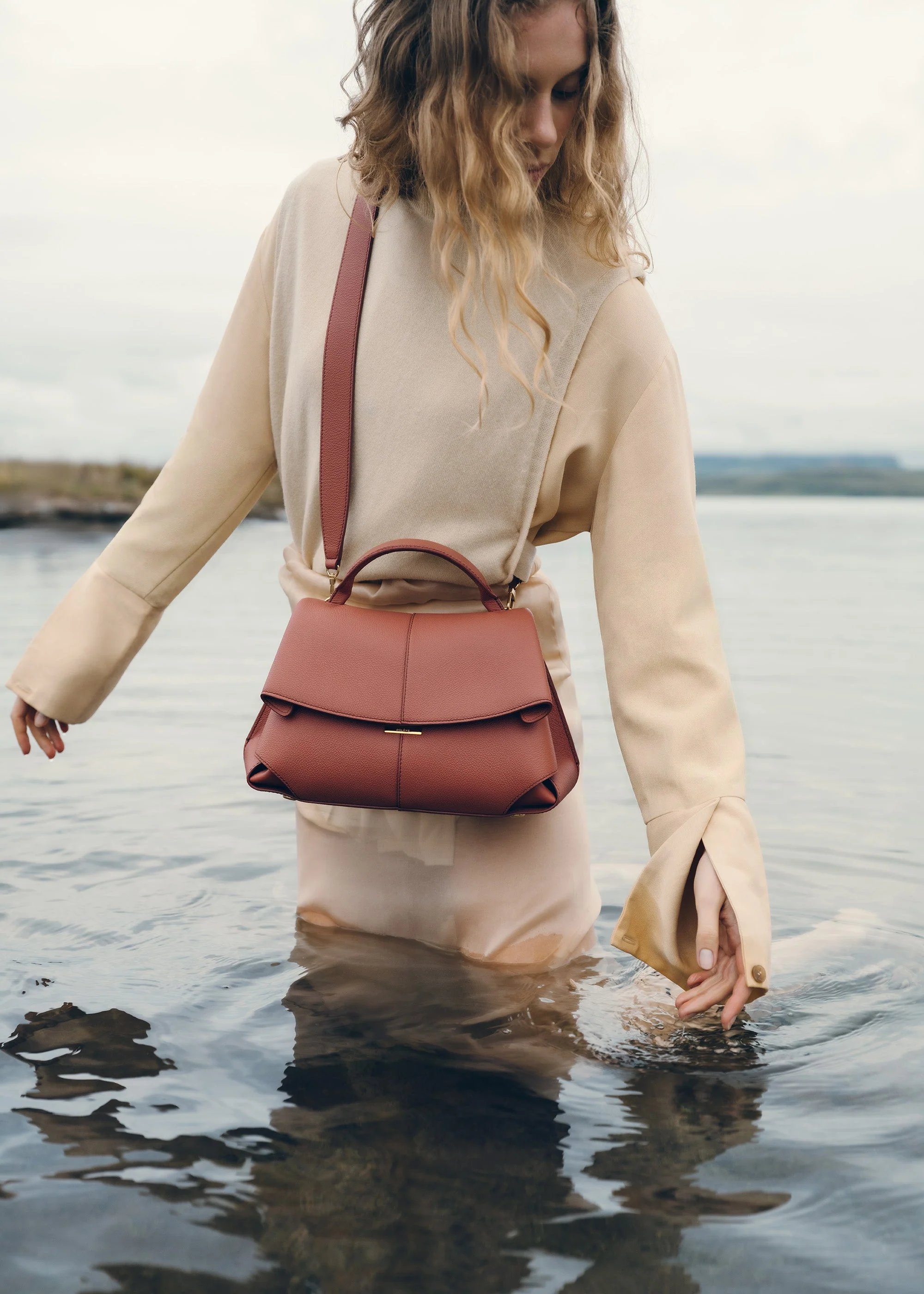 Mokki - Terracotta Genarbtes Leder - Image 2