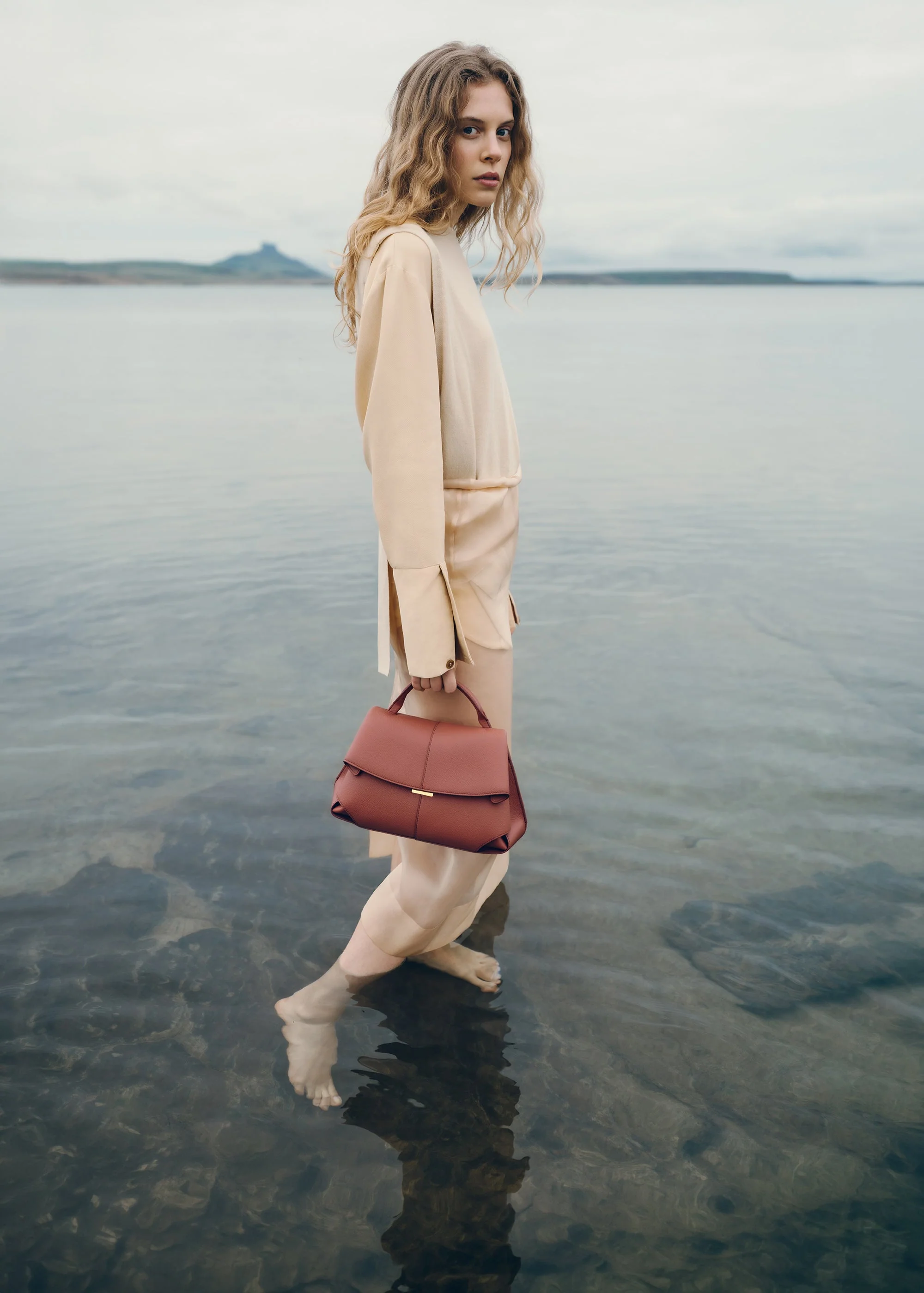 Mokki - Terracotta Genarbtes Leder - Image 3