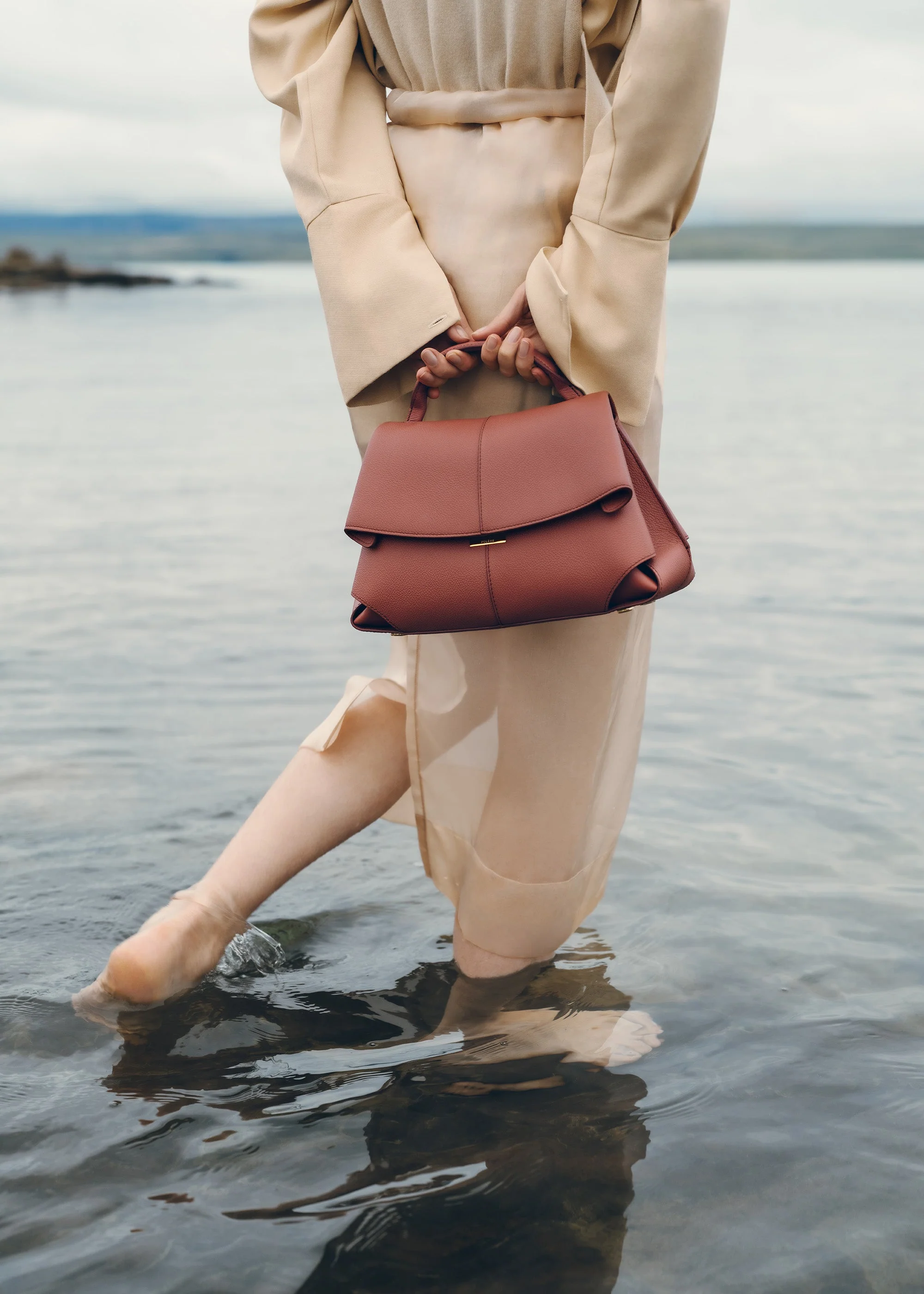 Mokki - Terracotta Genarbtes Leder - Image 4