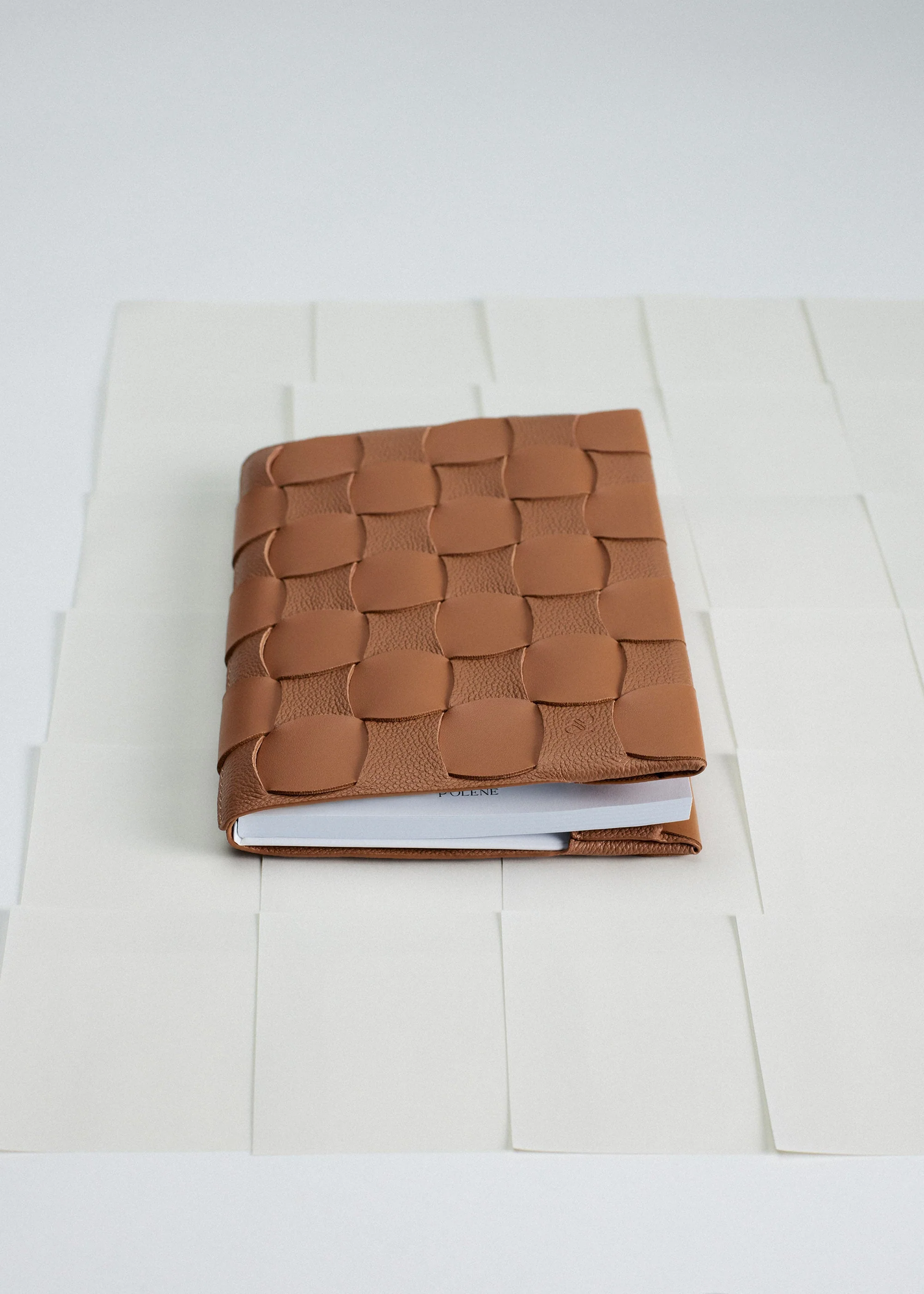 Notizbuchumschlag Neiti A5 - Camel - Image 3