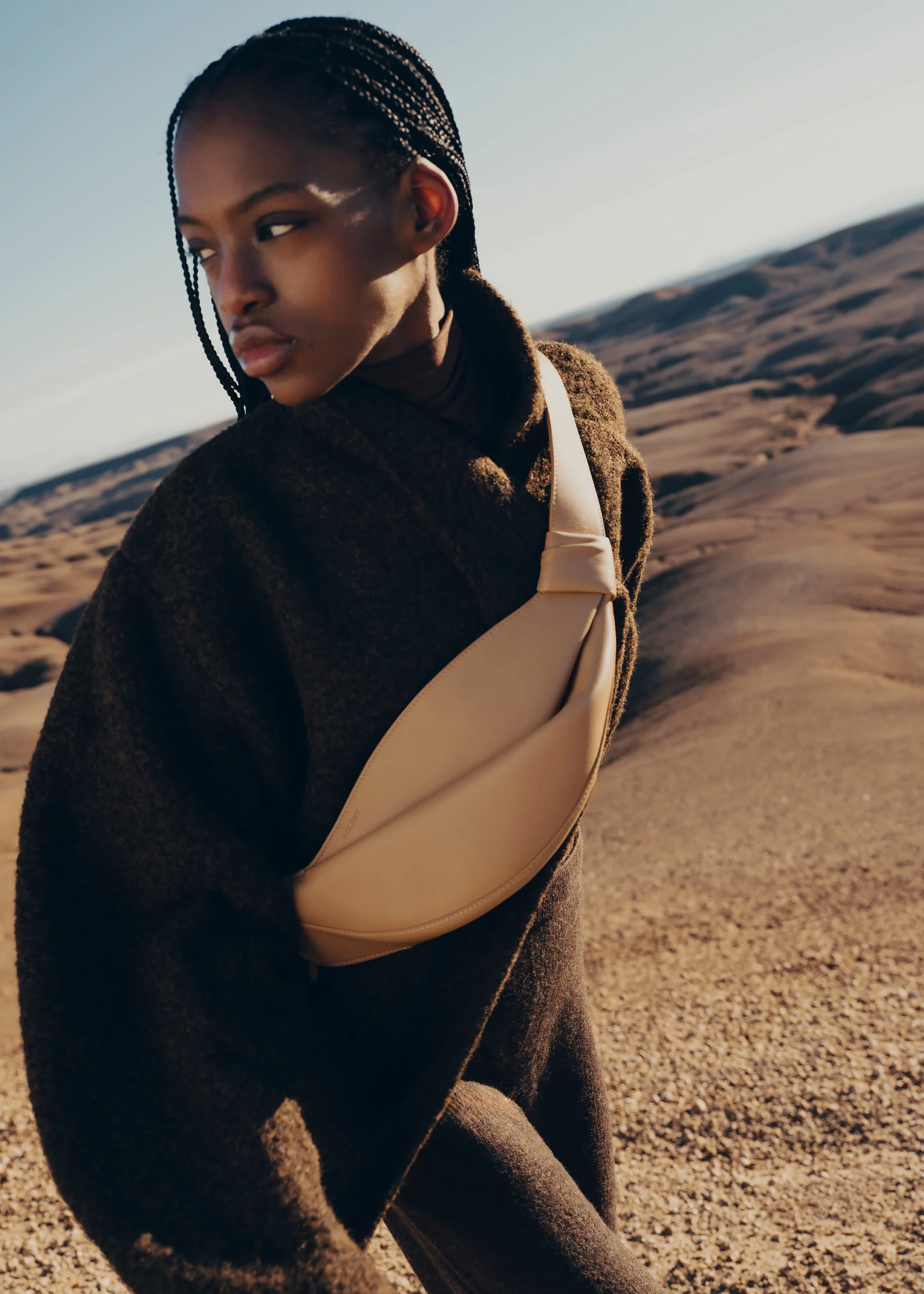 Neyu - Beige Glattes Leder - Image 3