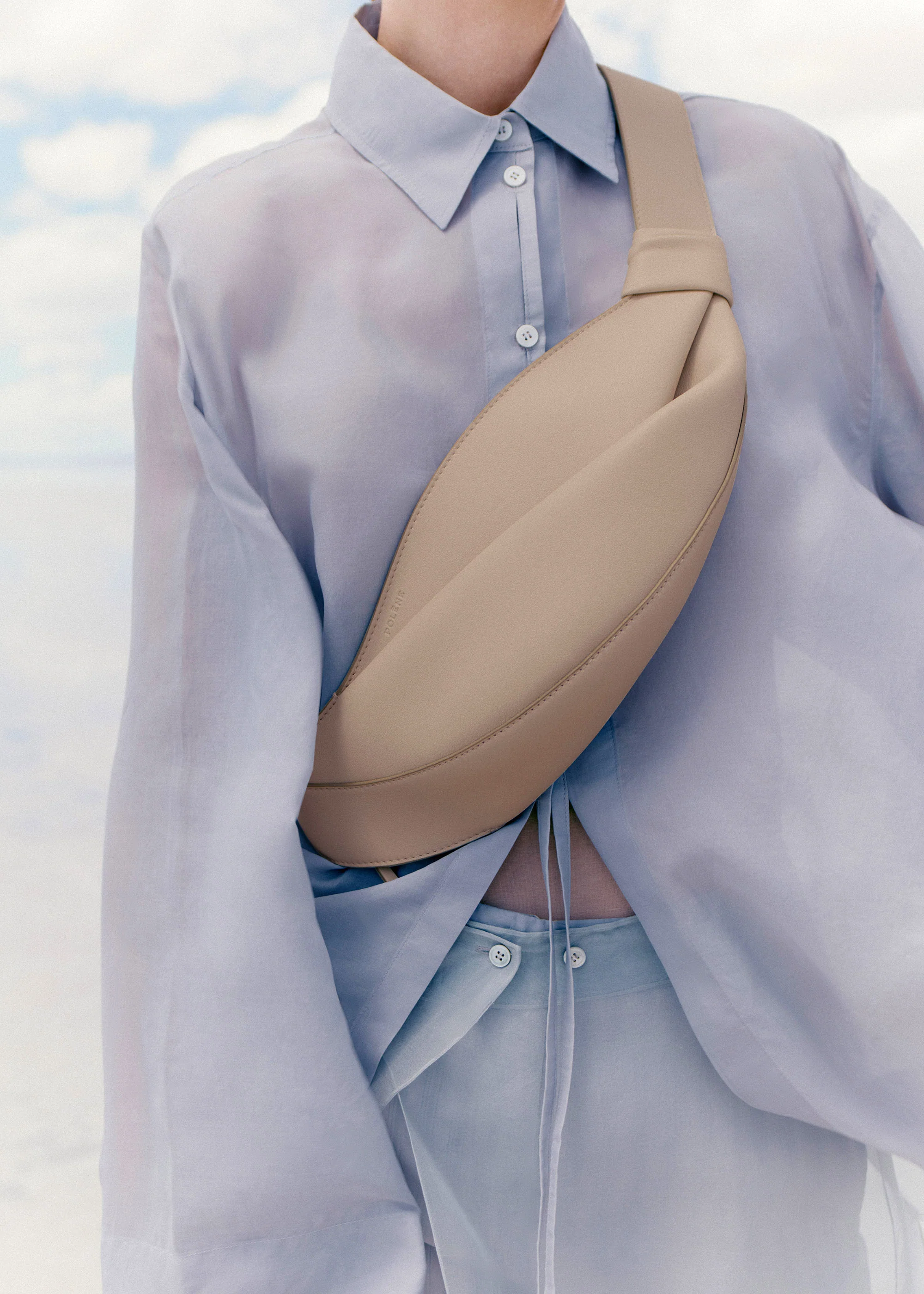 Neyu - Taupe Glattes Leder - Image 5