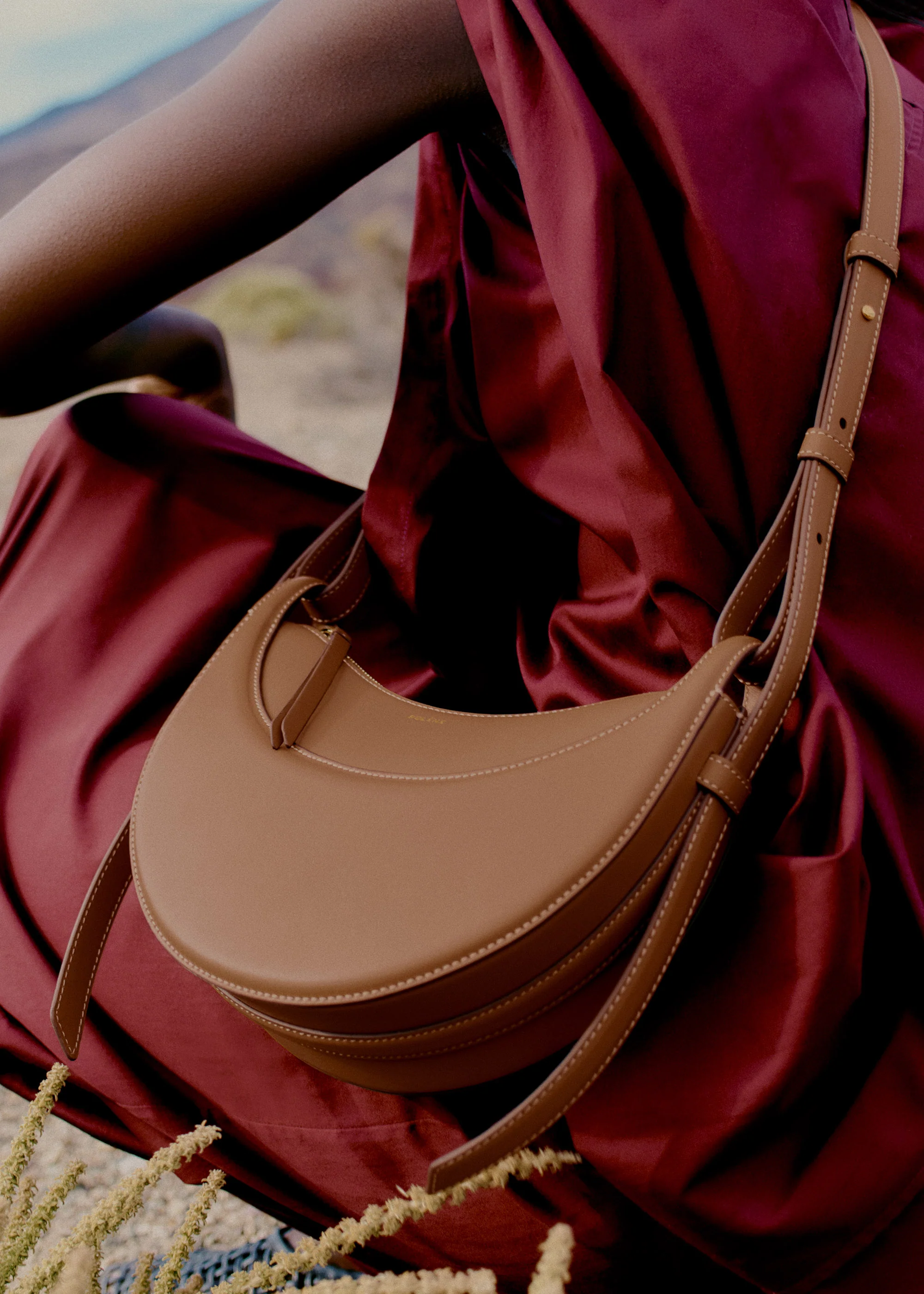 Numéro Dix - Camel Glattes Leder - Image 3