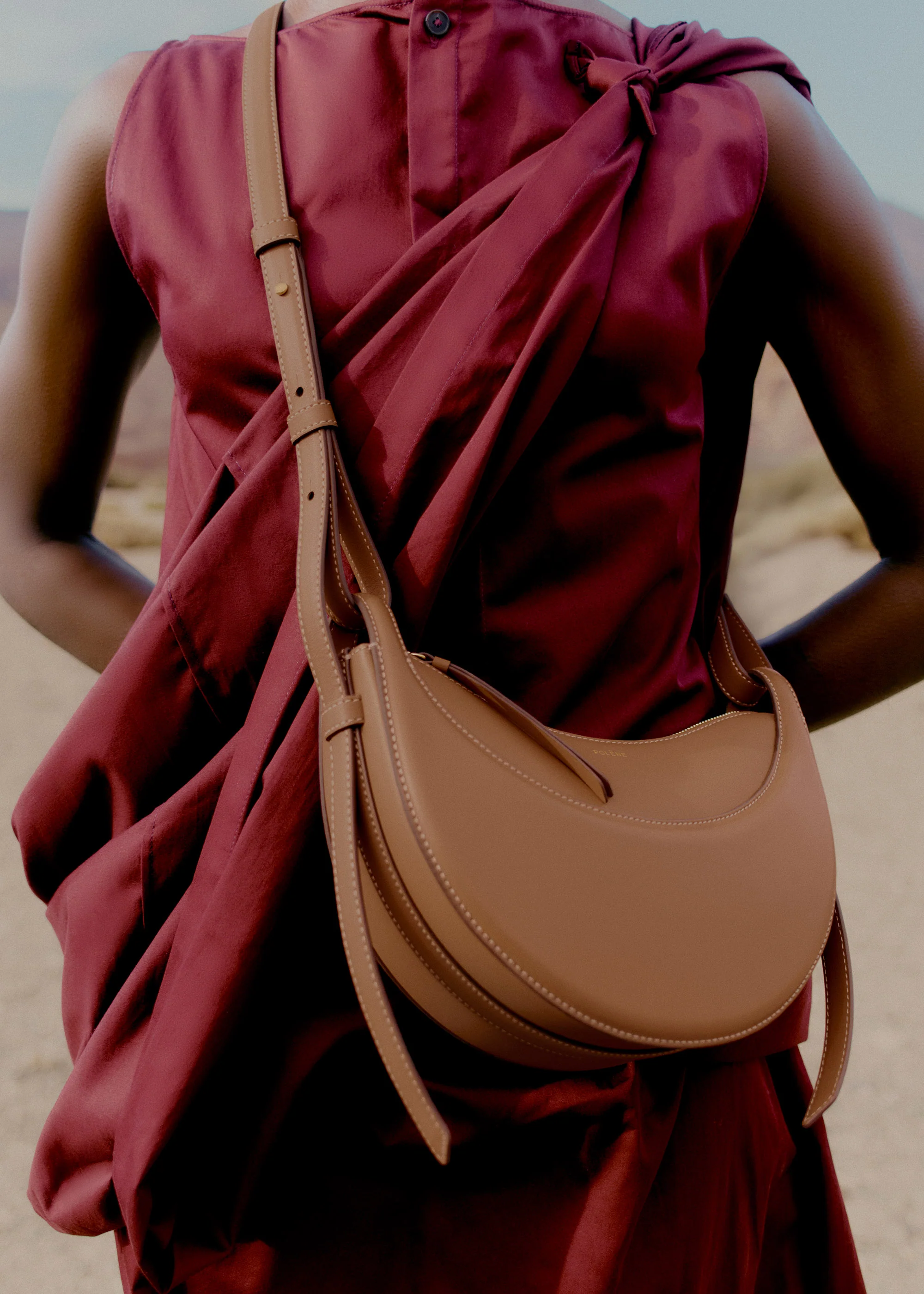 Numéro Dix - Camel Glattes Leder - Image 4