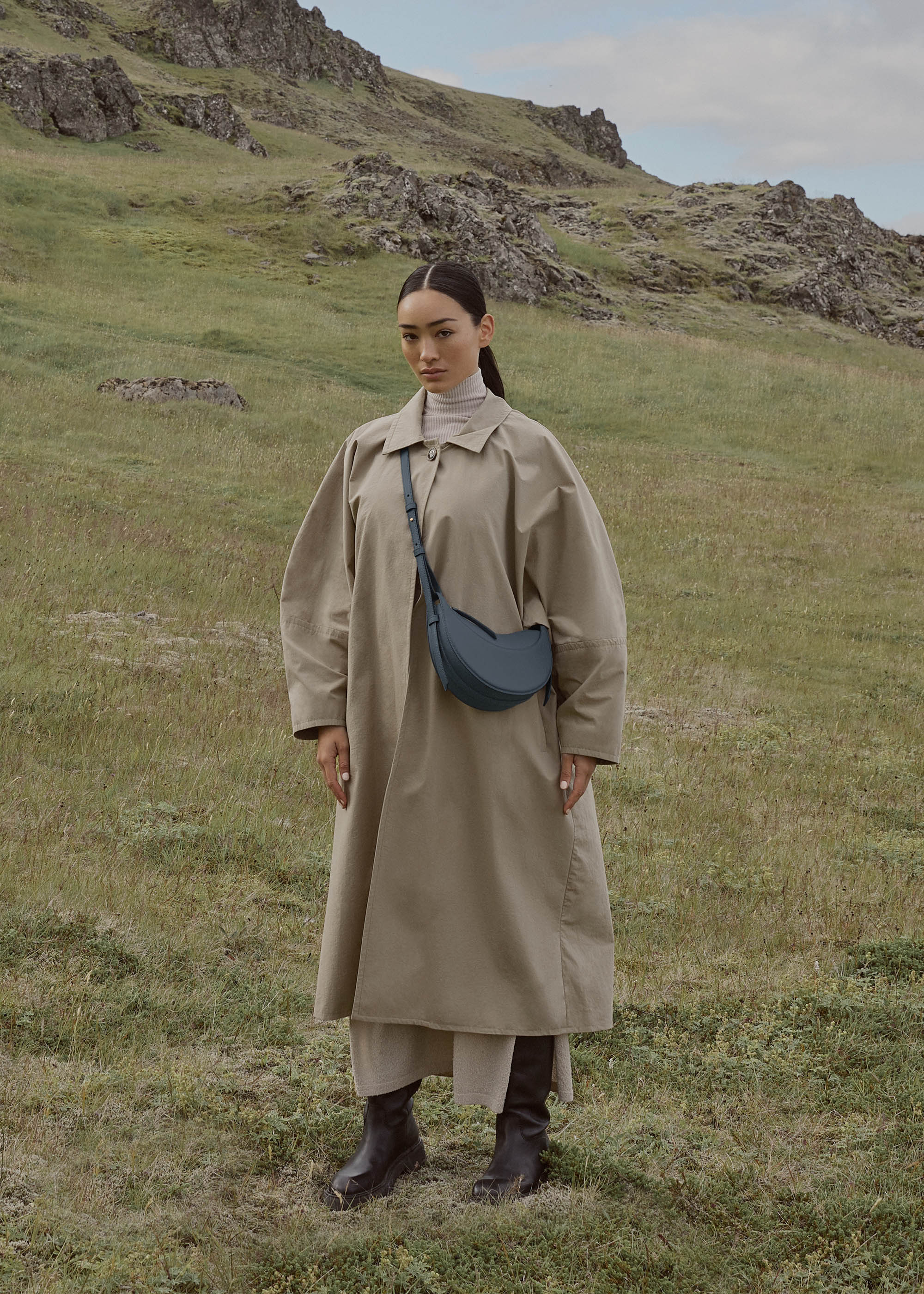 Numéro Dix - Mitternachtsblau Genarbtes Leder - Image 5