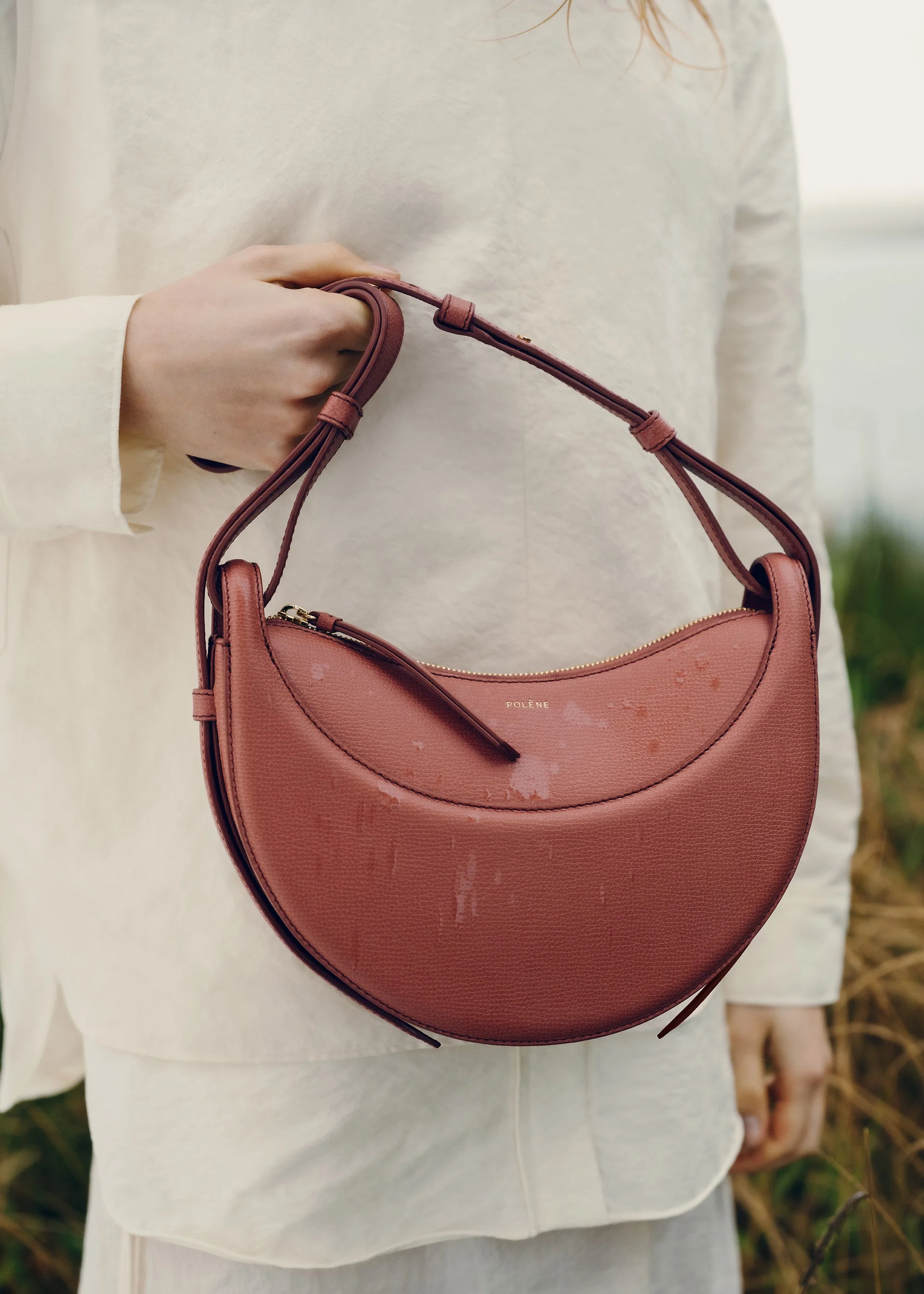 Numéro Dix - Terracotta Genarbtes Leder - Image 4
