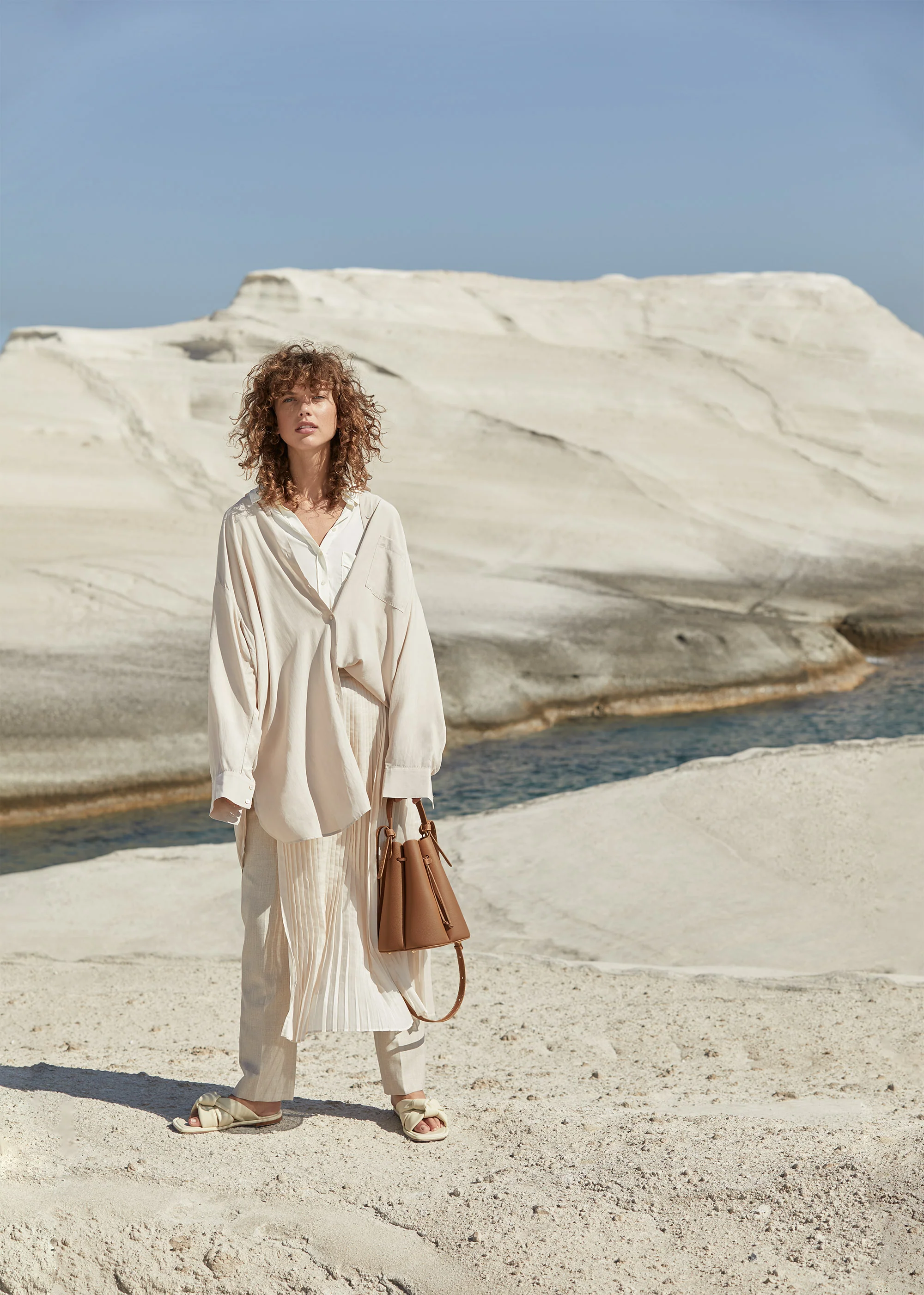 Numéro Huit - Camel Genarbtes Leder - Image 4