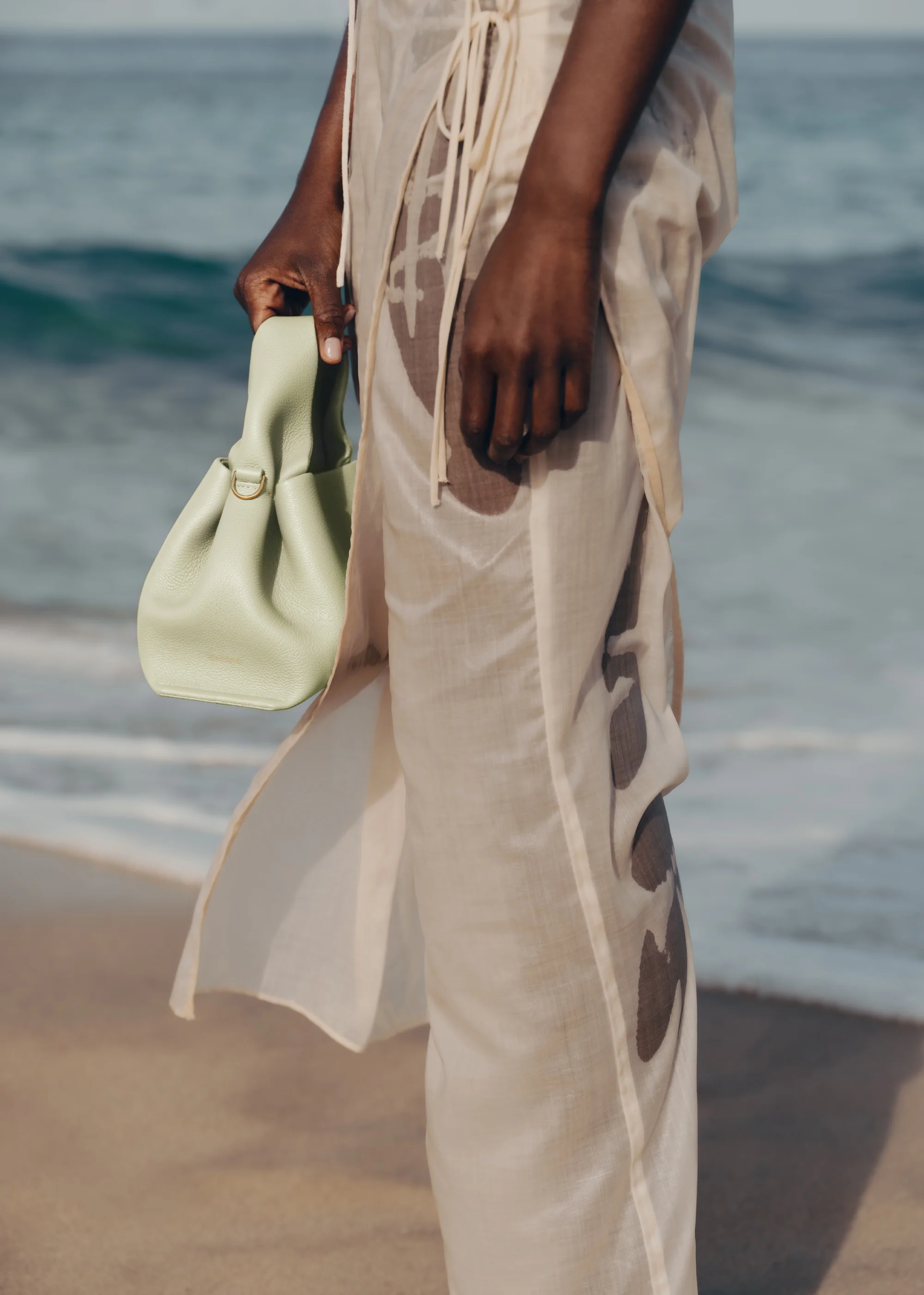 Numéro Neuf Mini - Aloe Vera Genarbtes Leder - Image 3