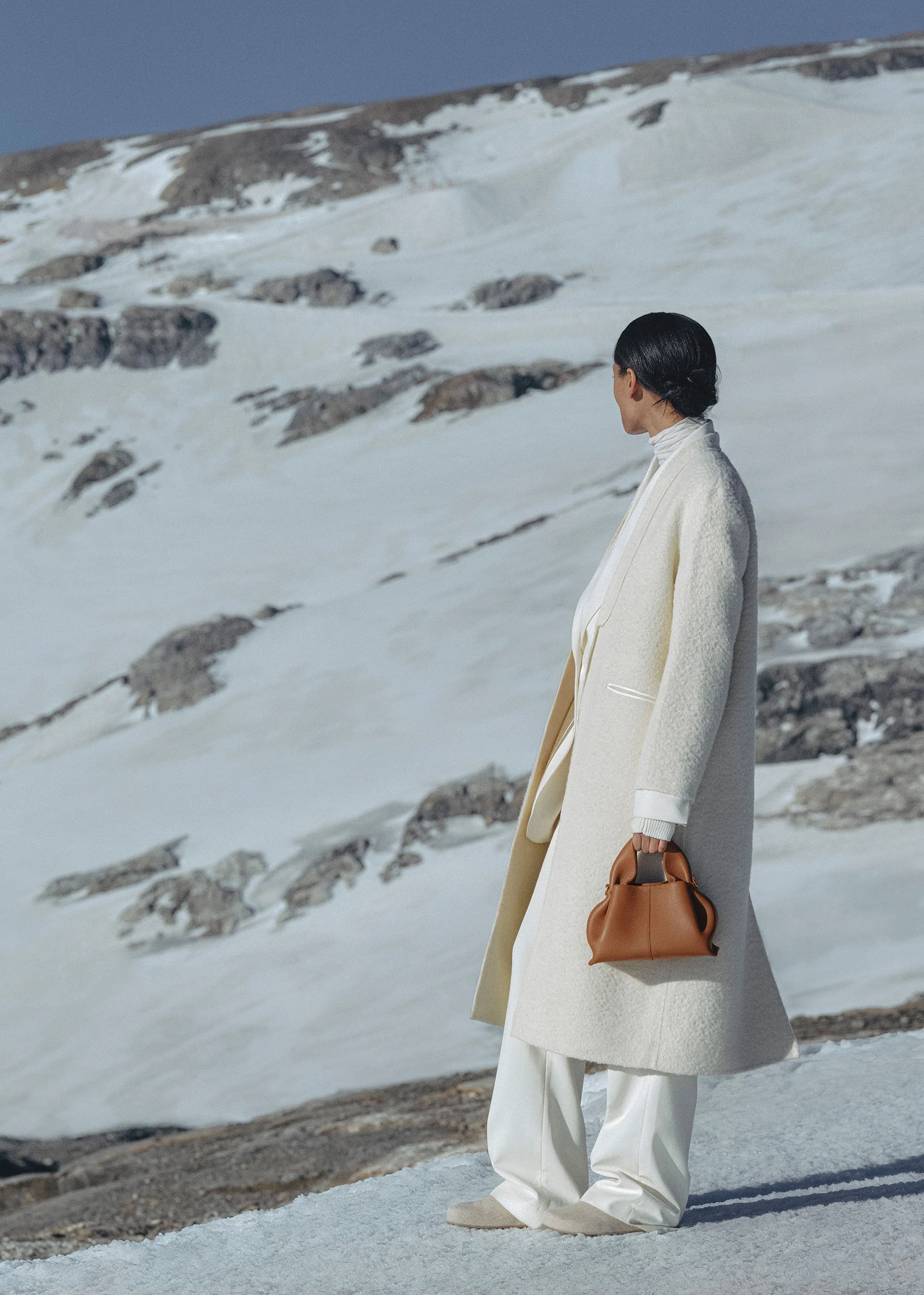 Numéro Neuf Mini - Camel Genarbtes Leder - Image 3