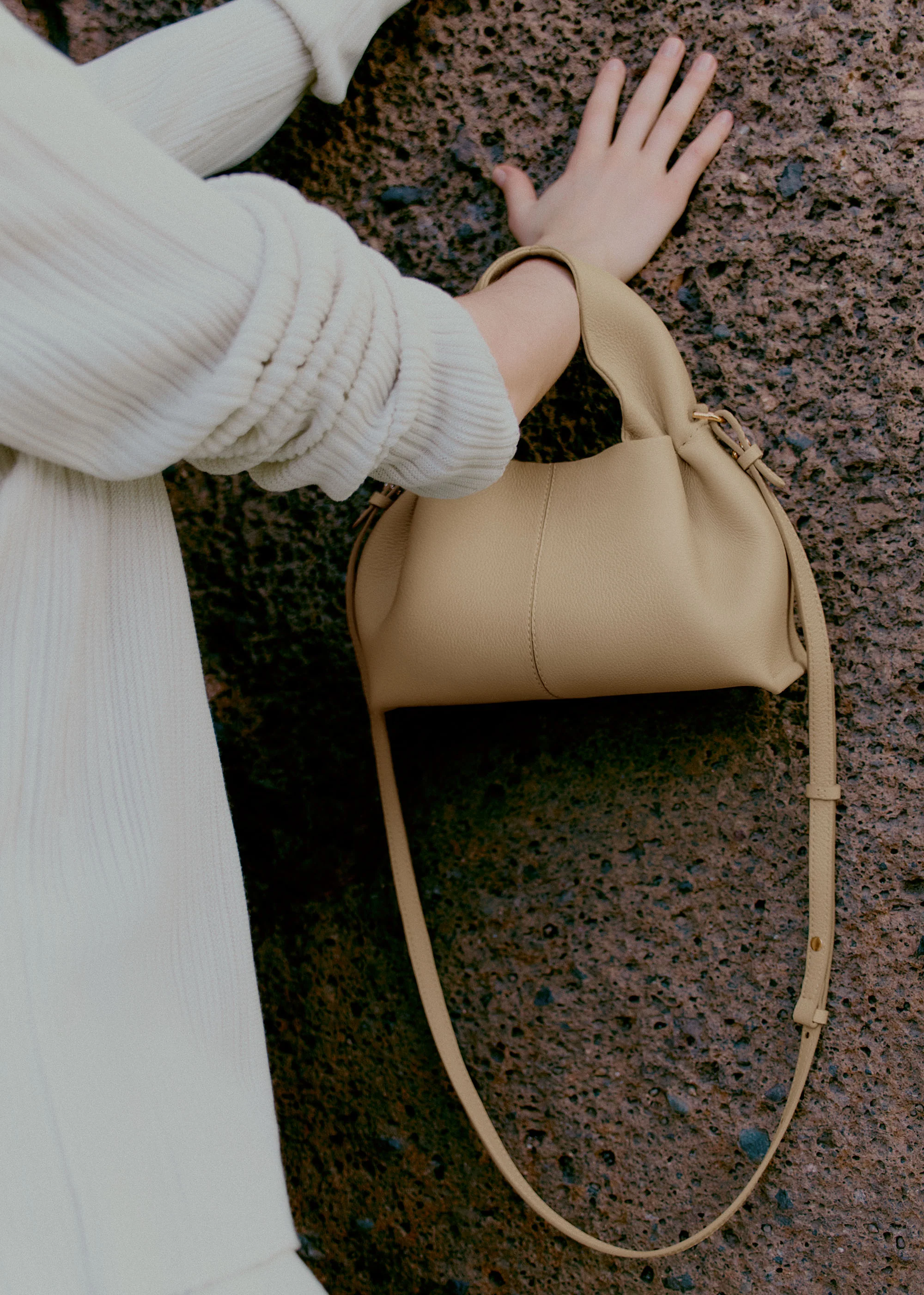 Numéro Neuf Mini - Sand Genarbtes Leder - Image 2