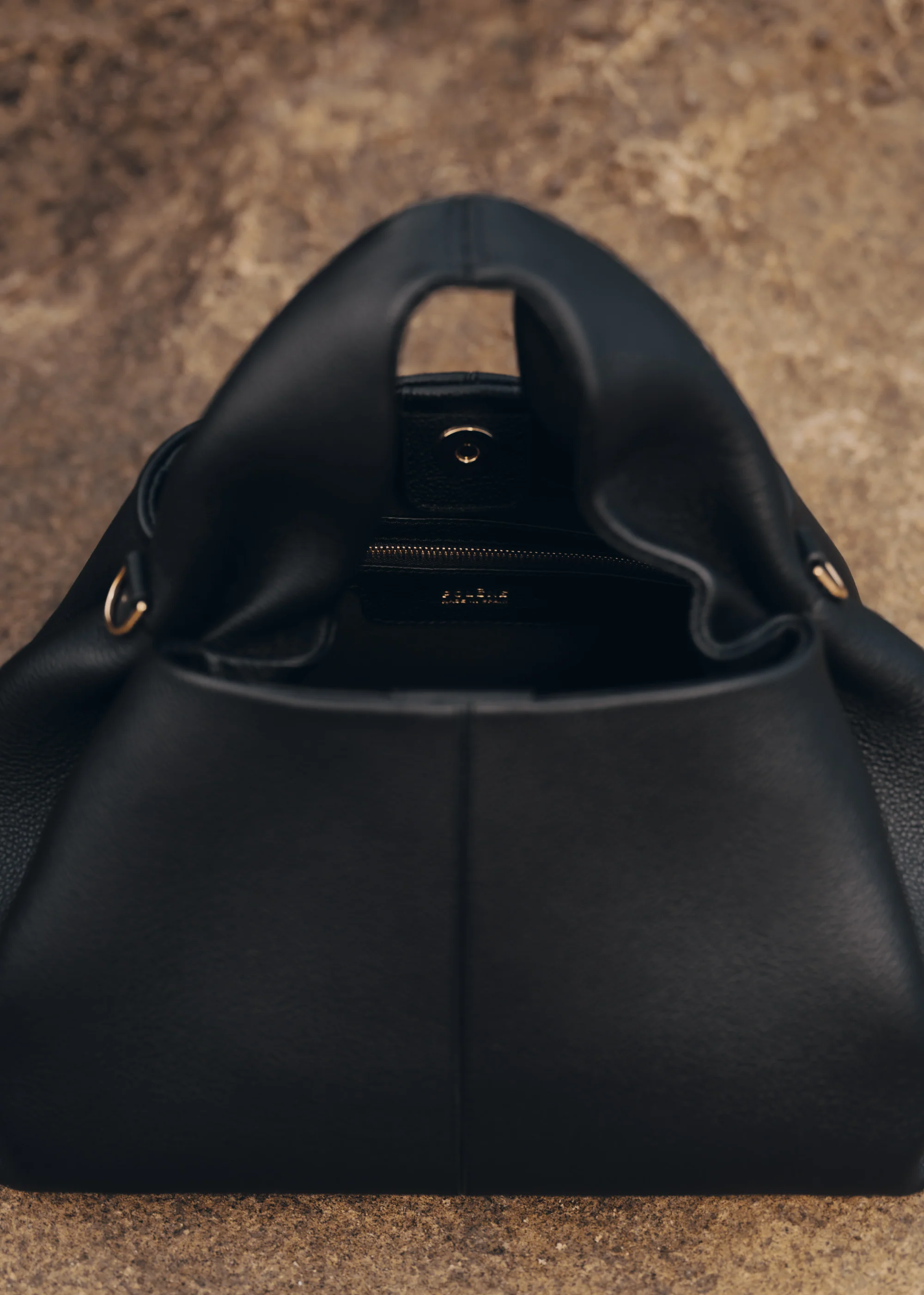Numéro Neuf - Schwarz Genarbtes Leder - Image 7