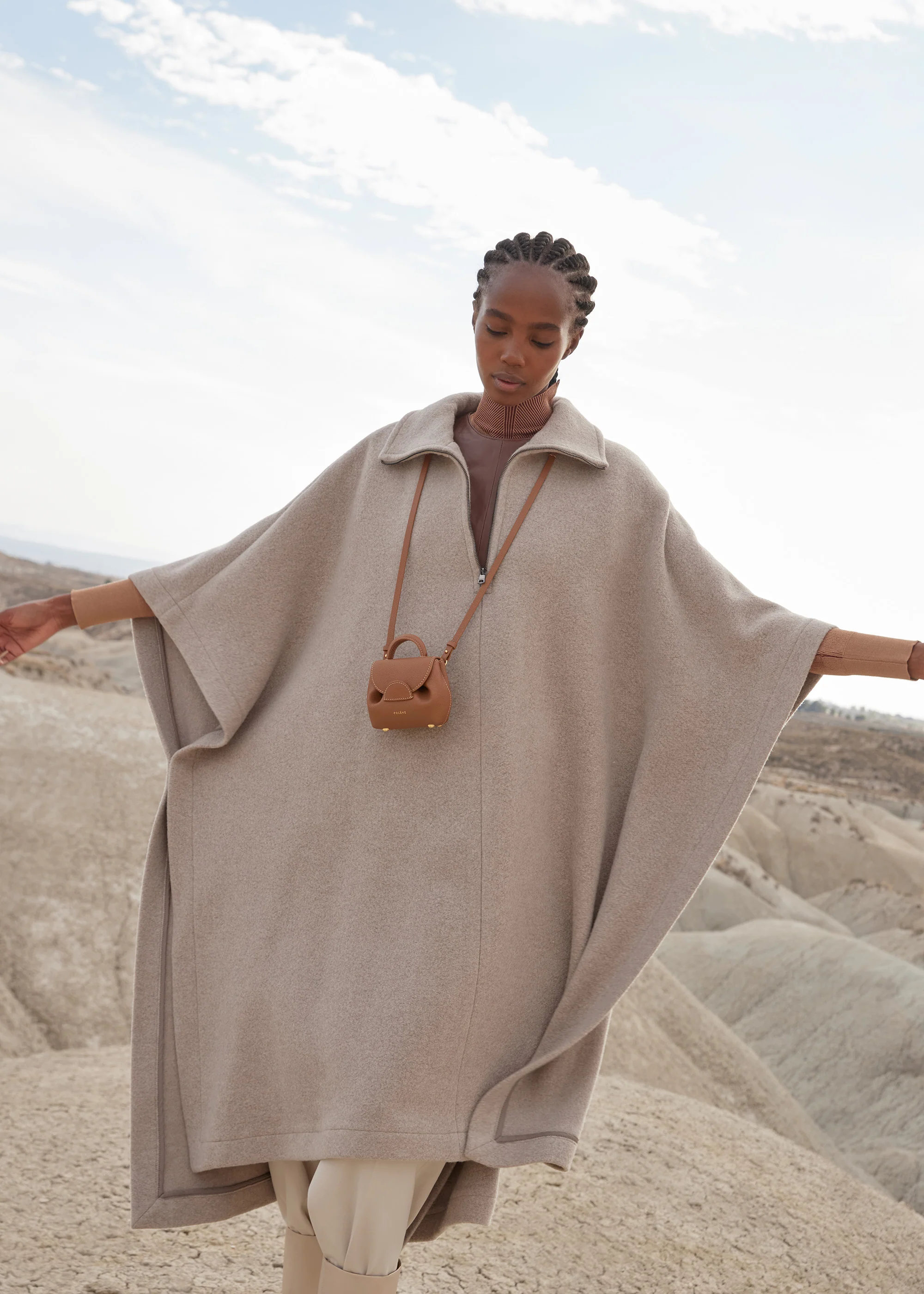Numéro Un Micro - Camel Genarbtes Leder - Image 4