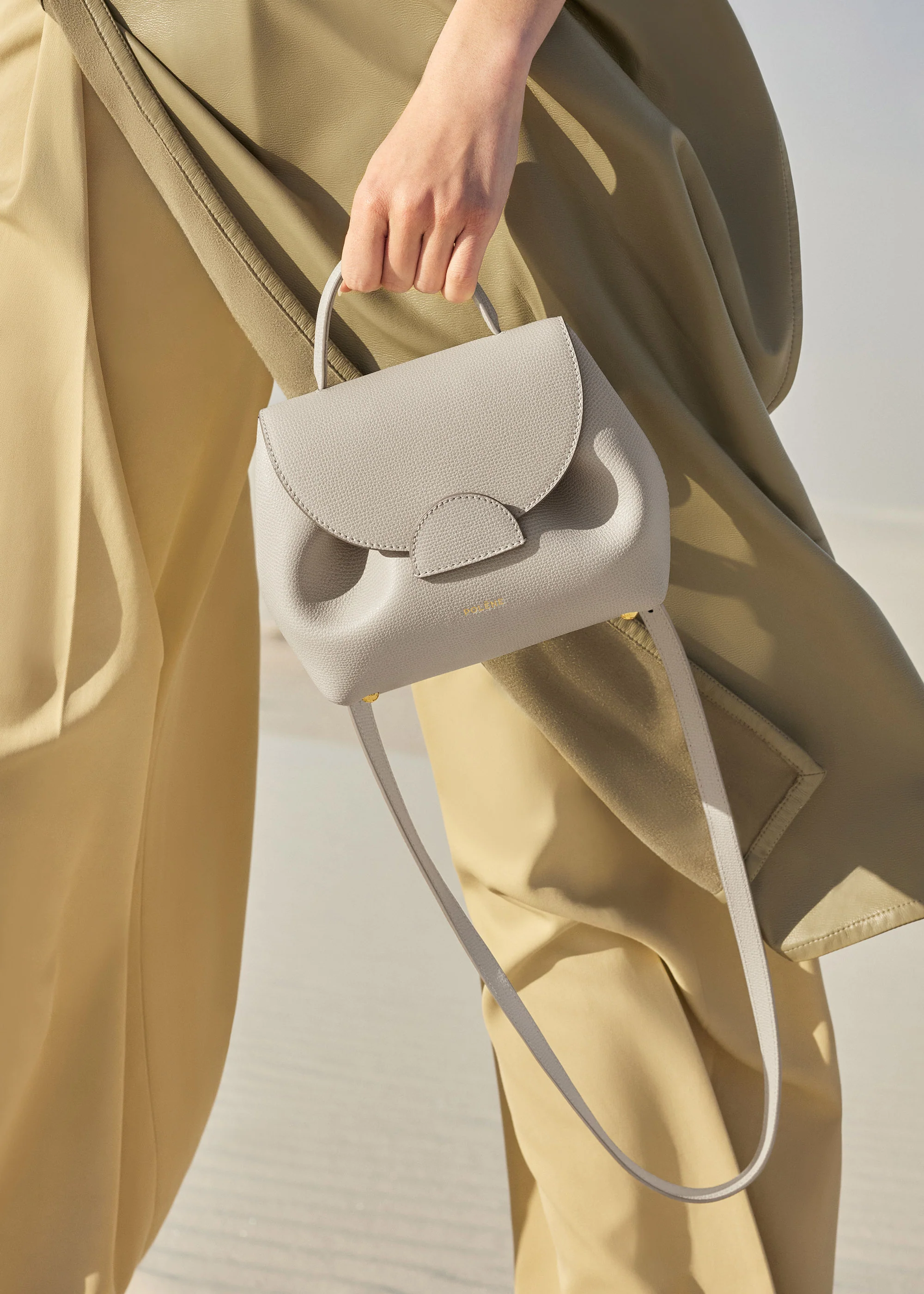 Numéro Un Nano - Kreide Genarbtes Leder - Image 3