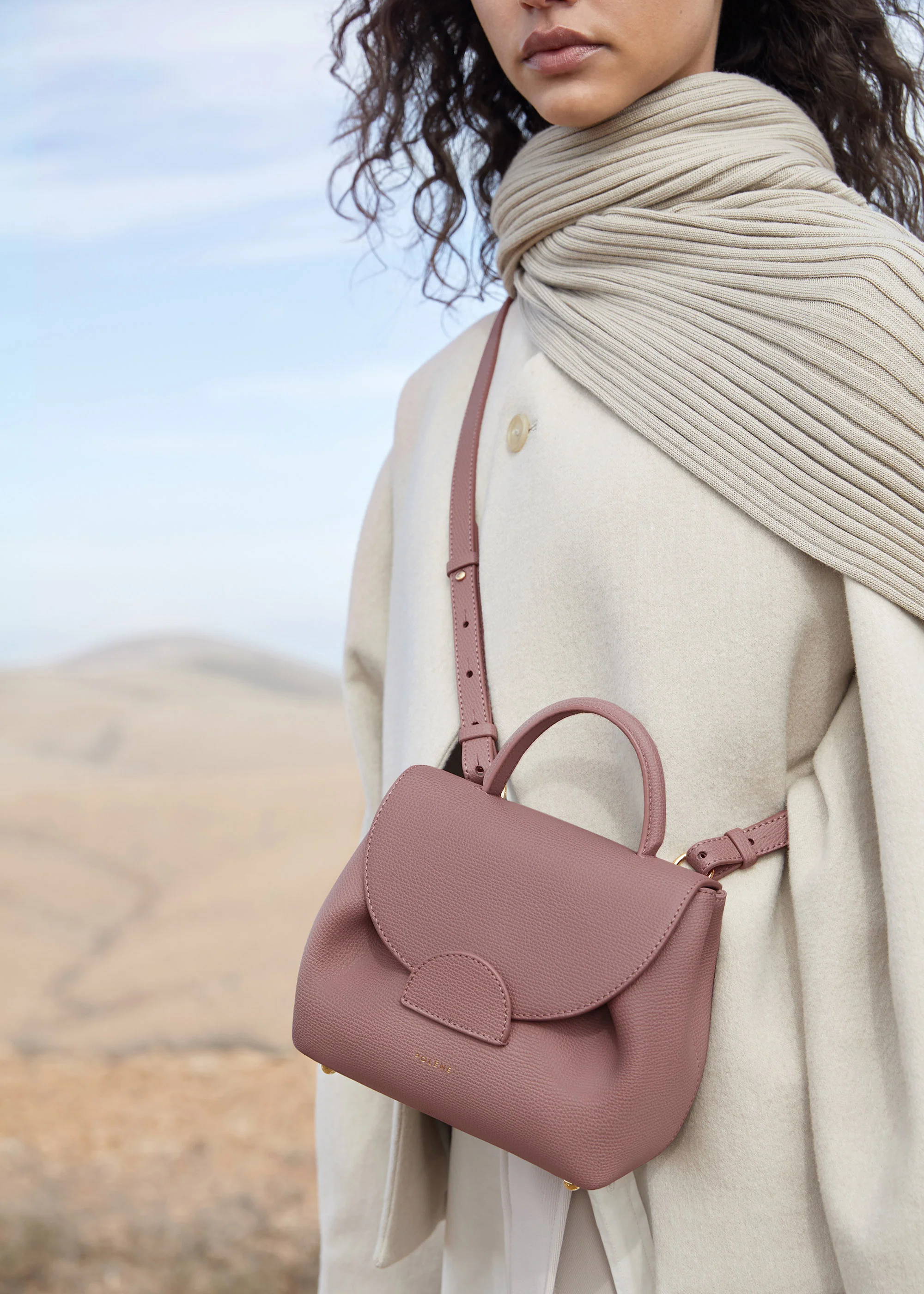 Numéro Un Nano - Lilac Genarbtes Leder - Image 3