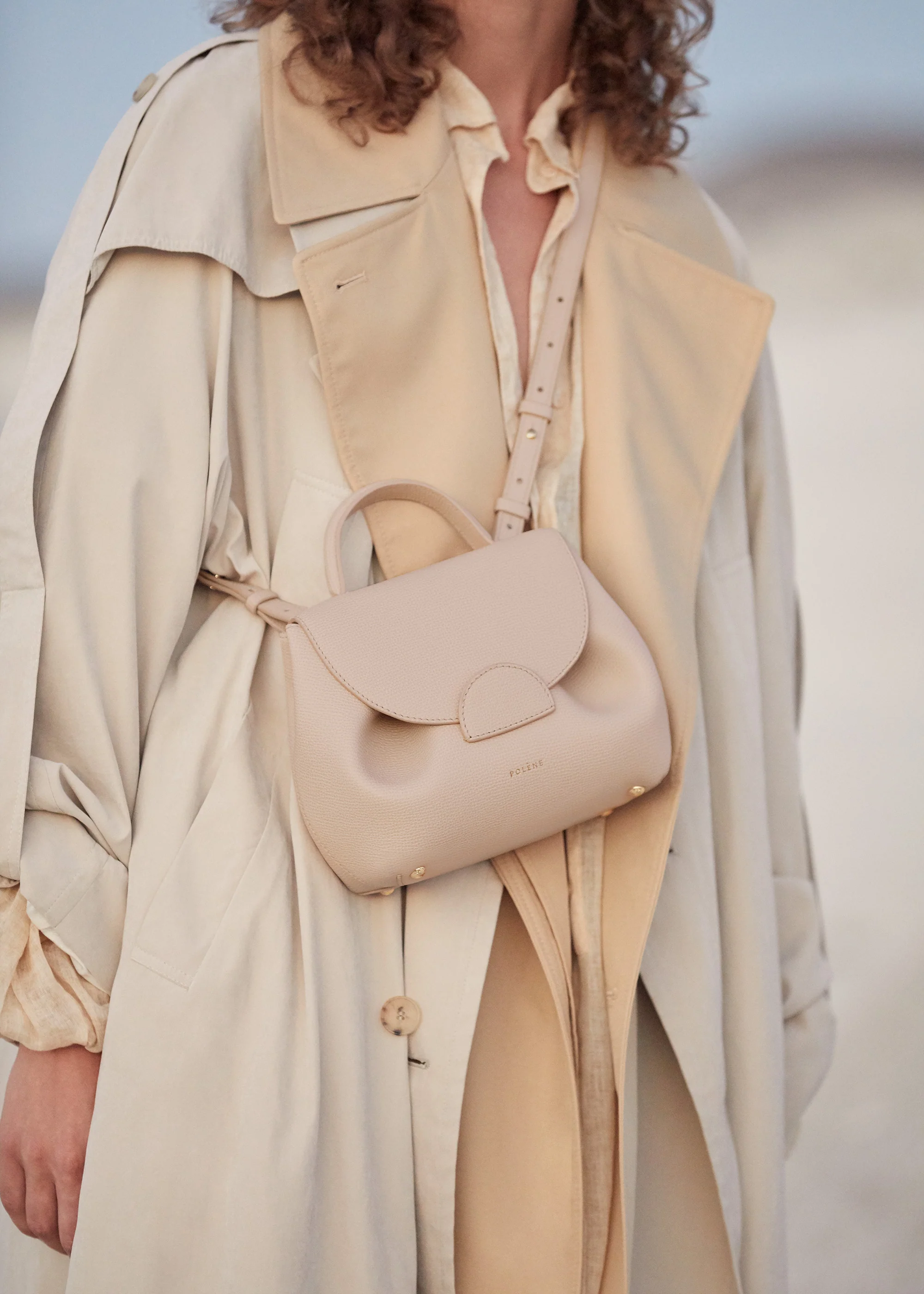 Numéro Un Nano - Nude Genarbtes Leder - Image 3
