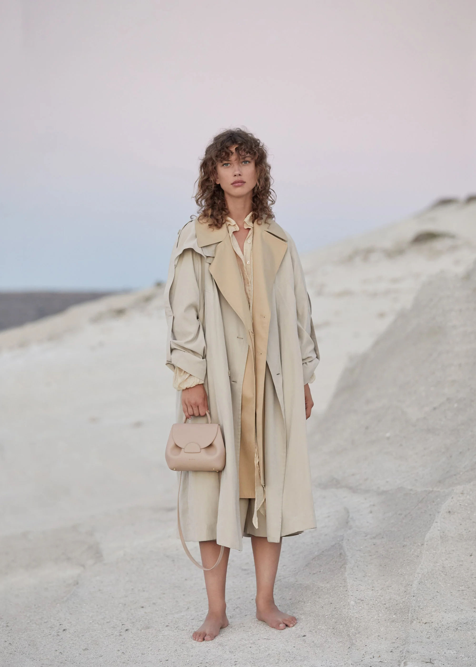 Numéro Un Nano - Nude Genarbtes Leder - Image 4