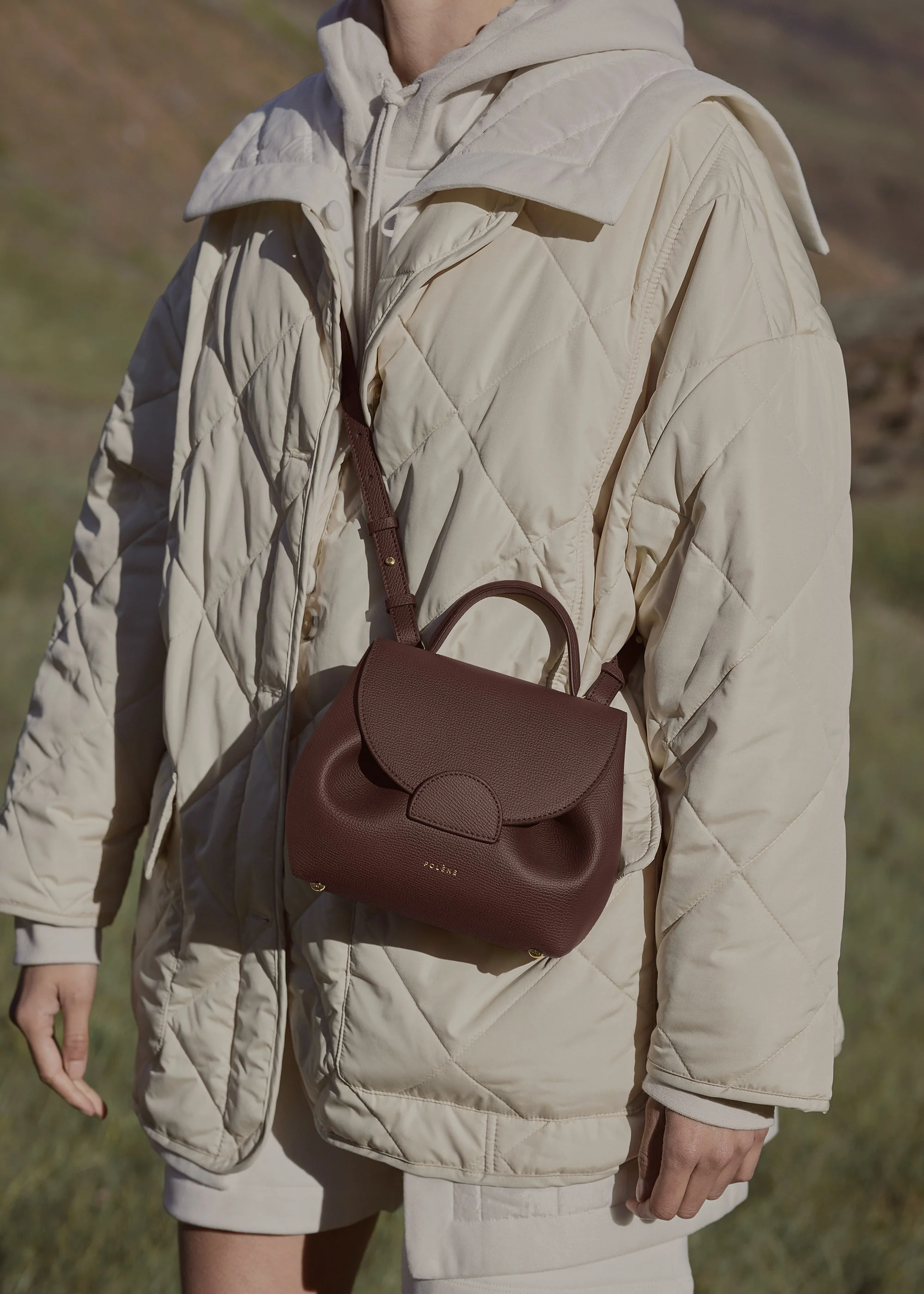 Numéro Un Nano - Sandelholz Genarbtes Leder - Image 3