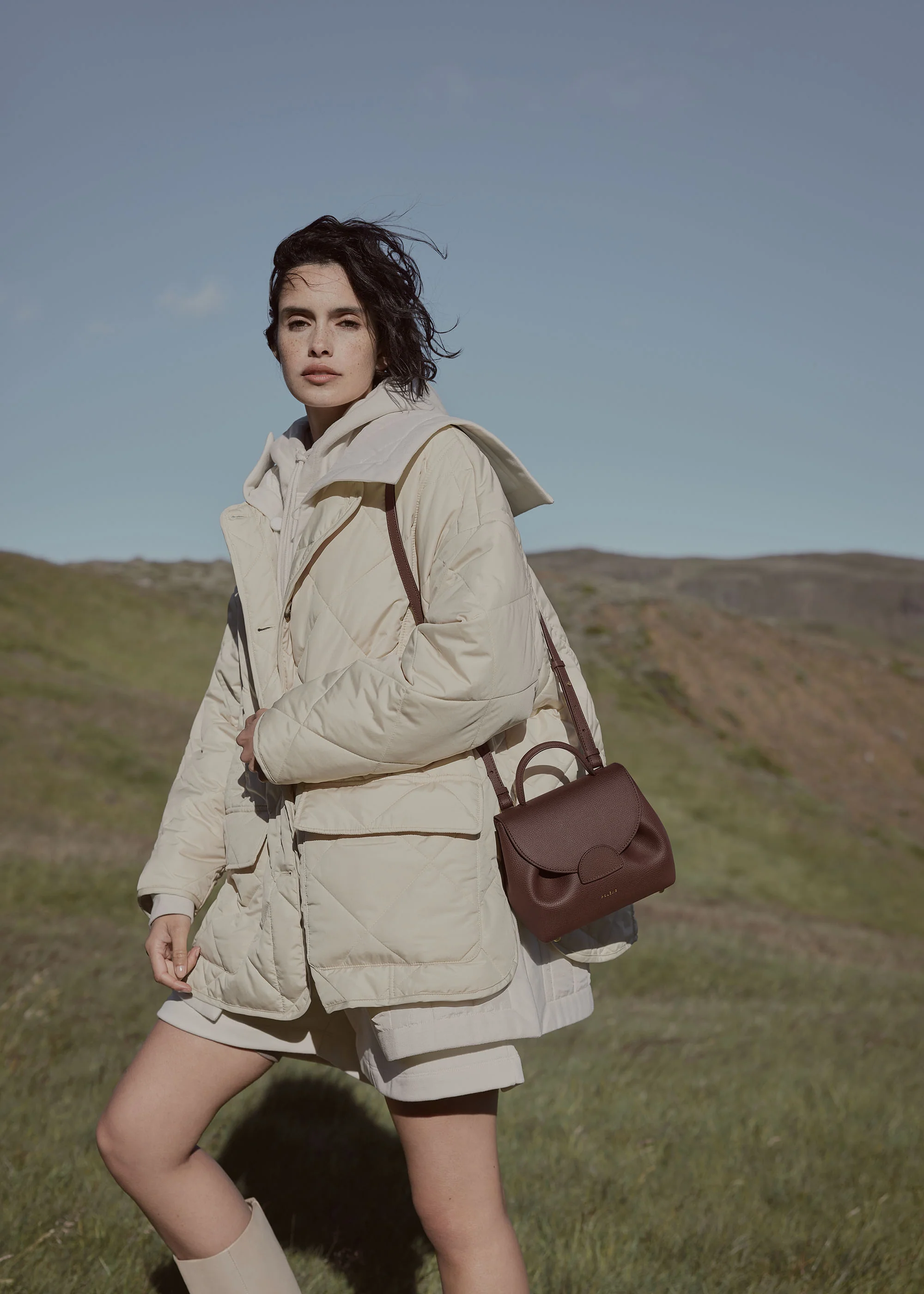 Numéro Un Nano - Sandelholz Genarbtes Leder - Image 4