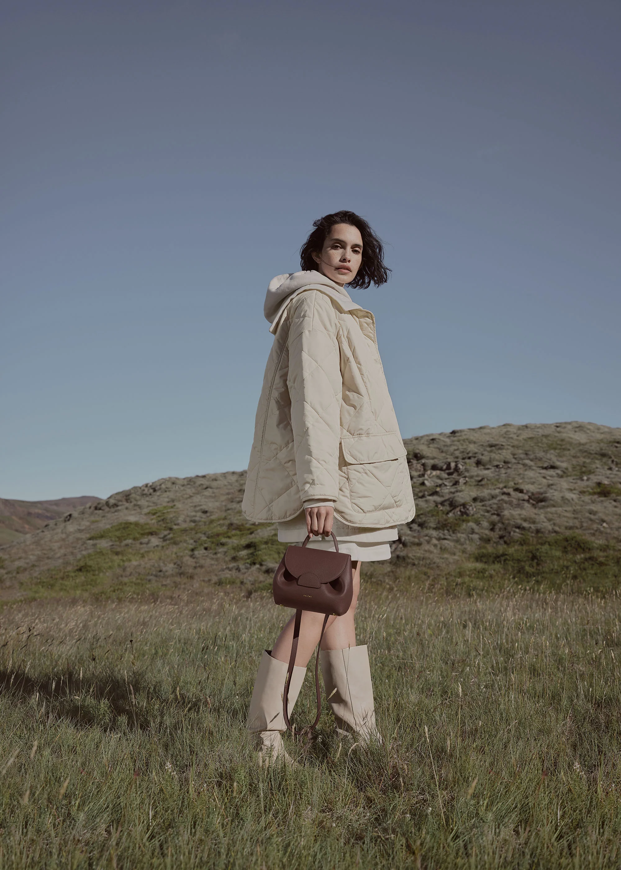 Numéro Un Nano - Sandelholz Genarbtes Leder - Image 5