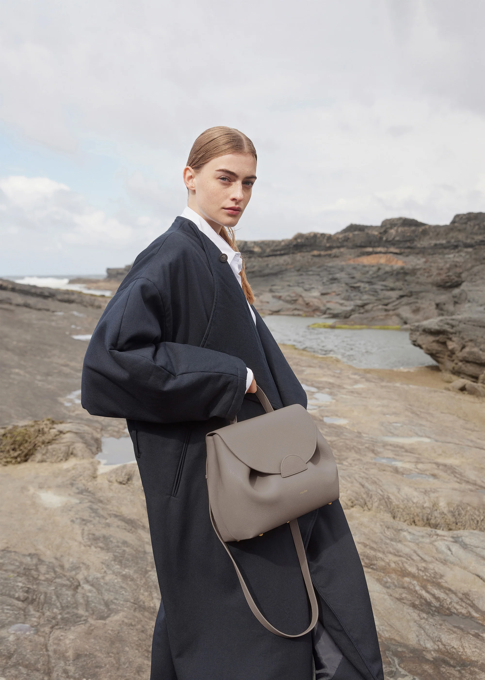 Numéro Un - Grau Genarbtes Leder - Image 5