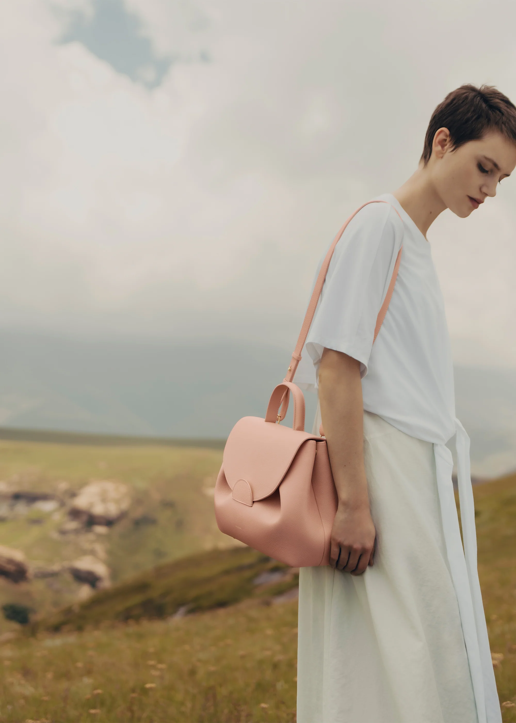 Numéro Un - Rosa Genarbtes Leder - Image 2