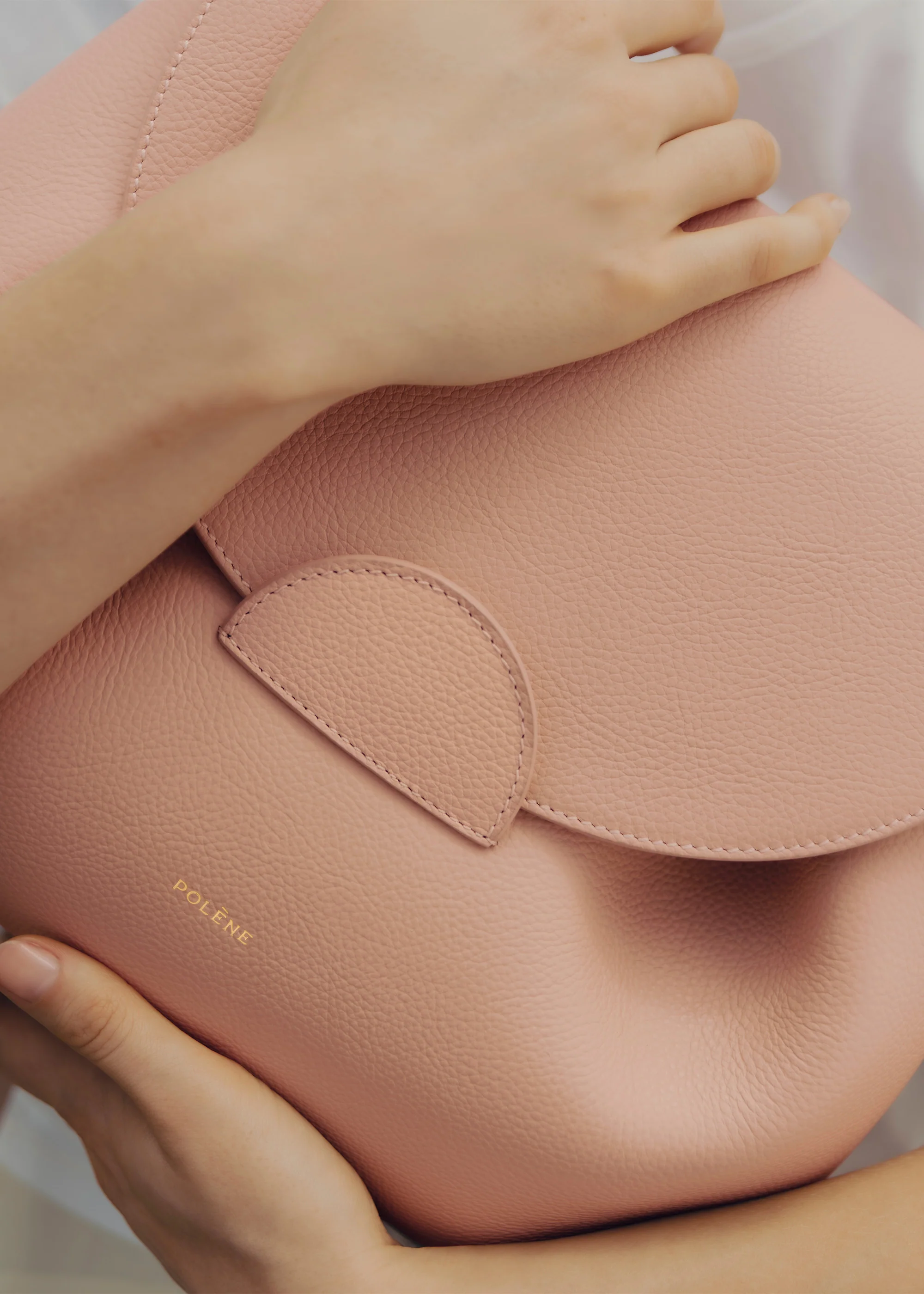Numéro Un - Rosa Genarbtes Leder - Image 3