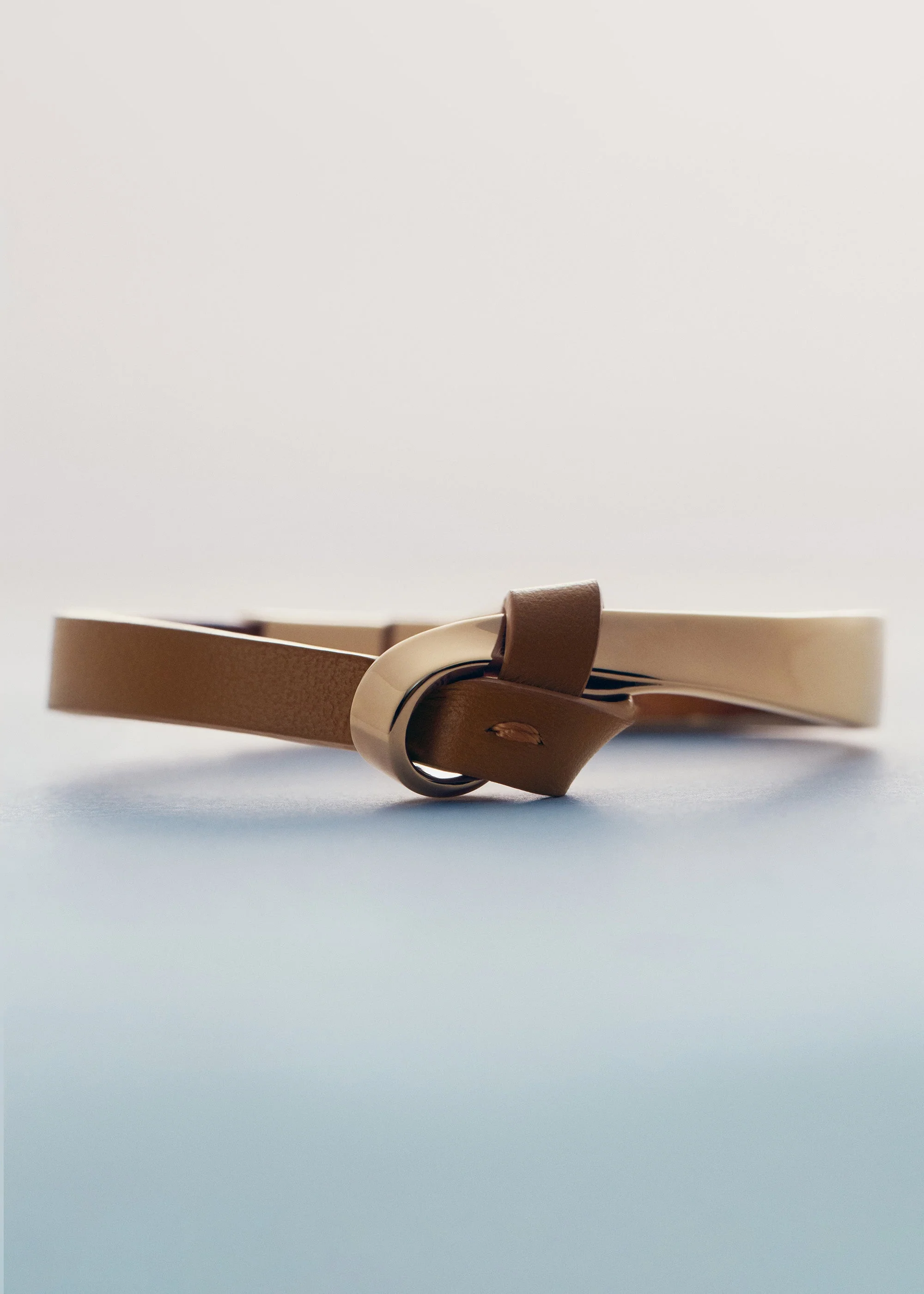Armreif Ormé - Goldedition Und Camel Leder - Image 3