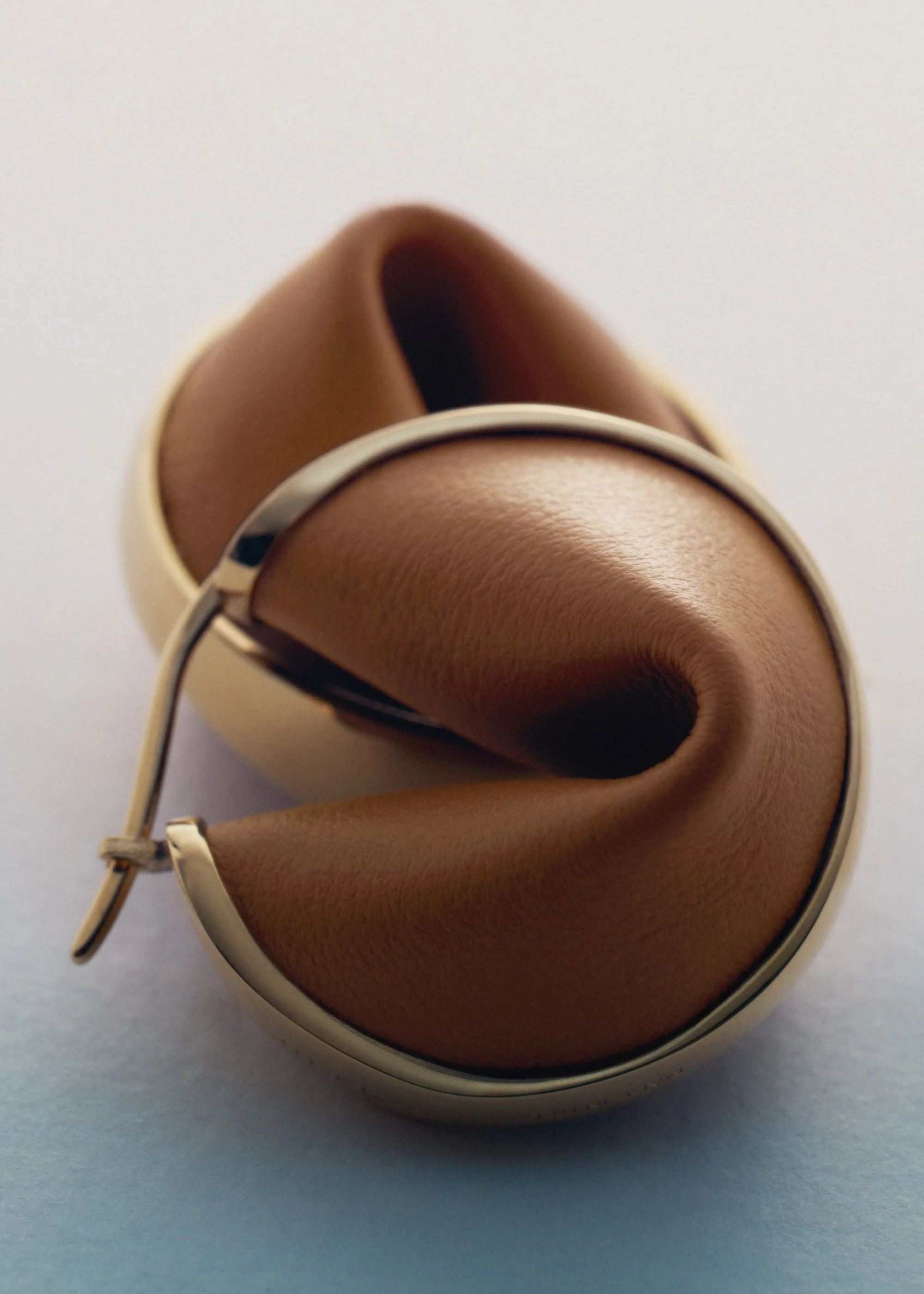 Creolen Ormé - Goldedition Und Camel Leder - Image 2