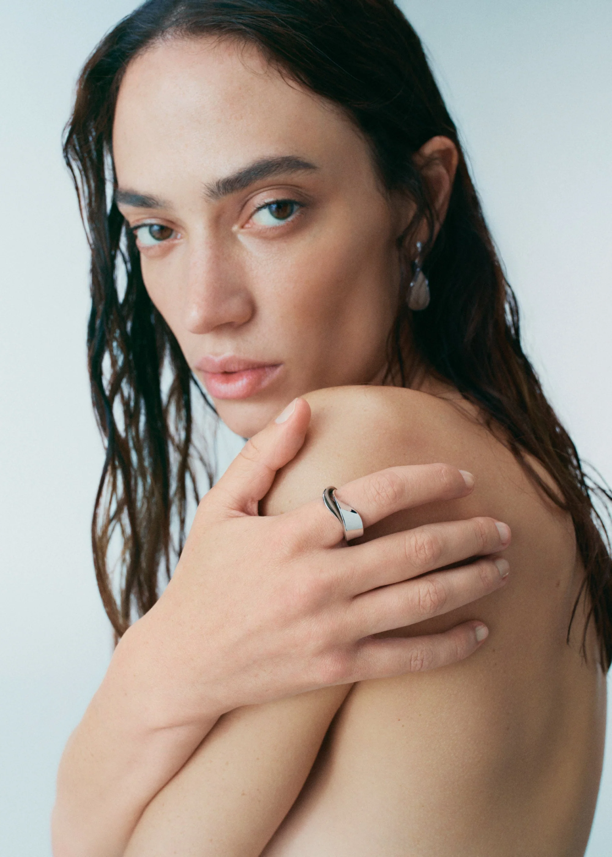 Ring Ormé - Silberedition Und Taupe Leder - Image 4