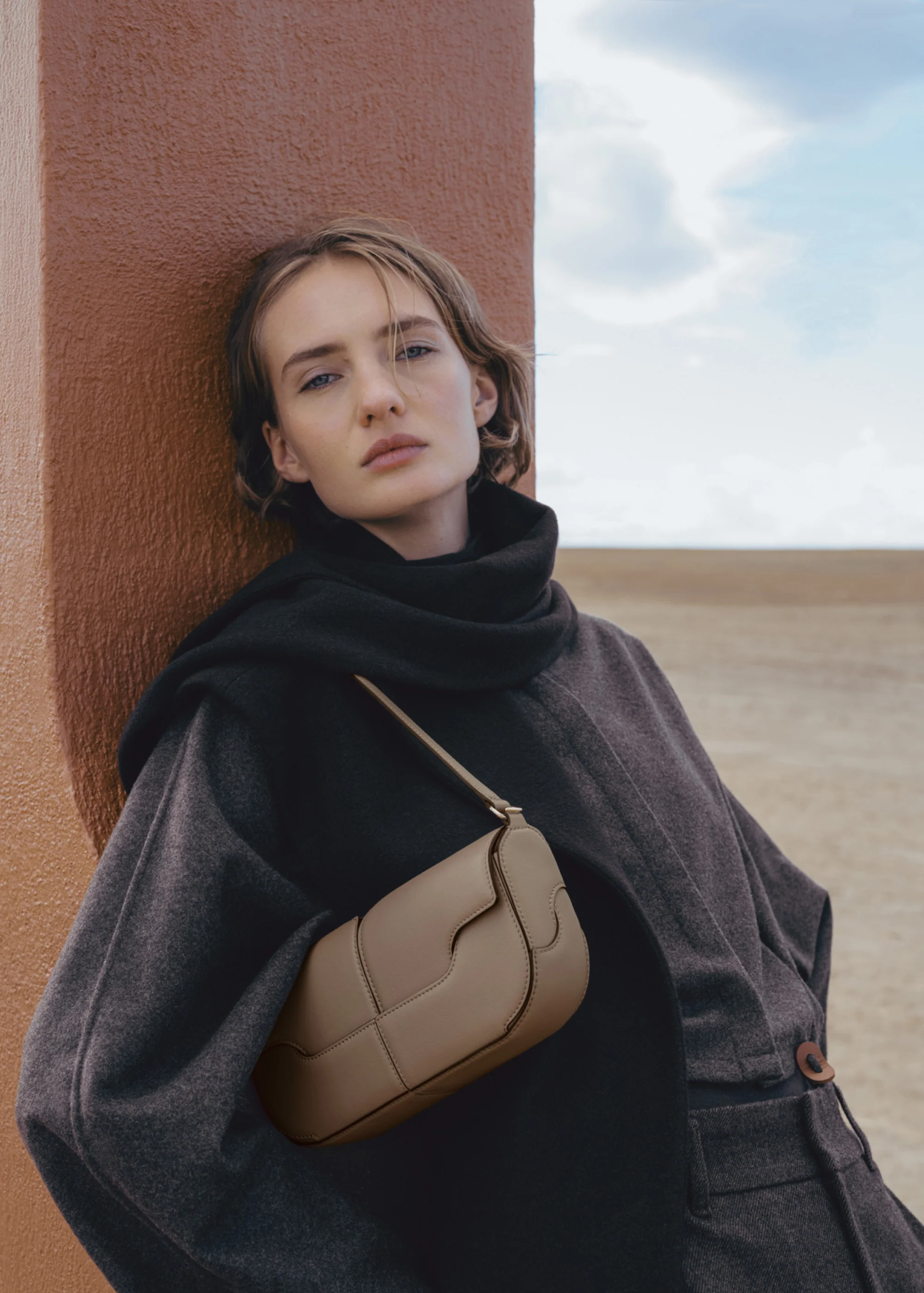 Osmo - Taupe Glattes Leder - Image 3