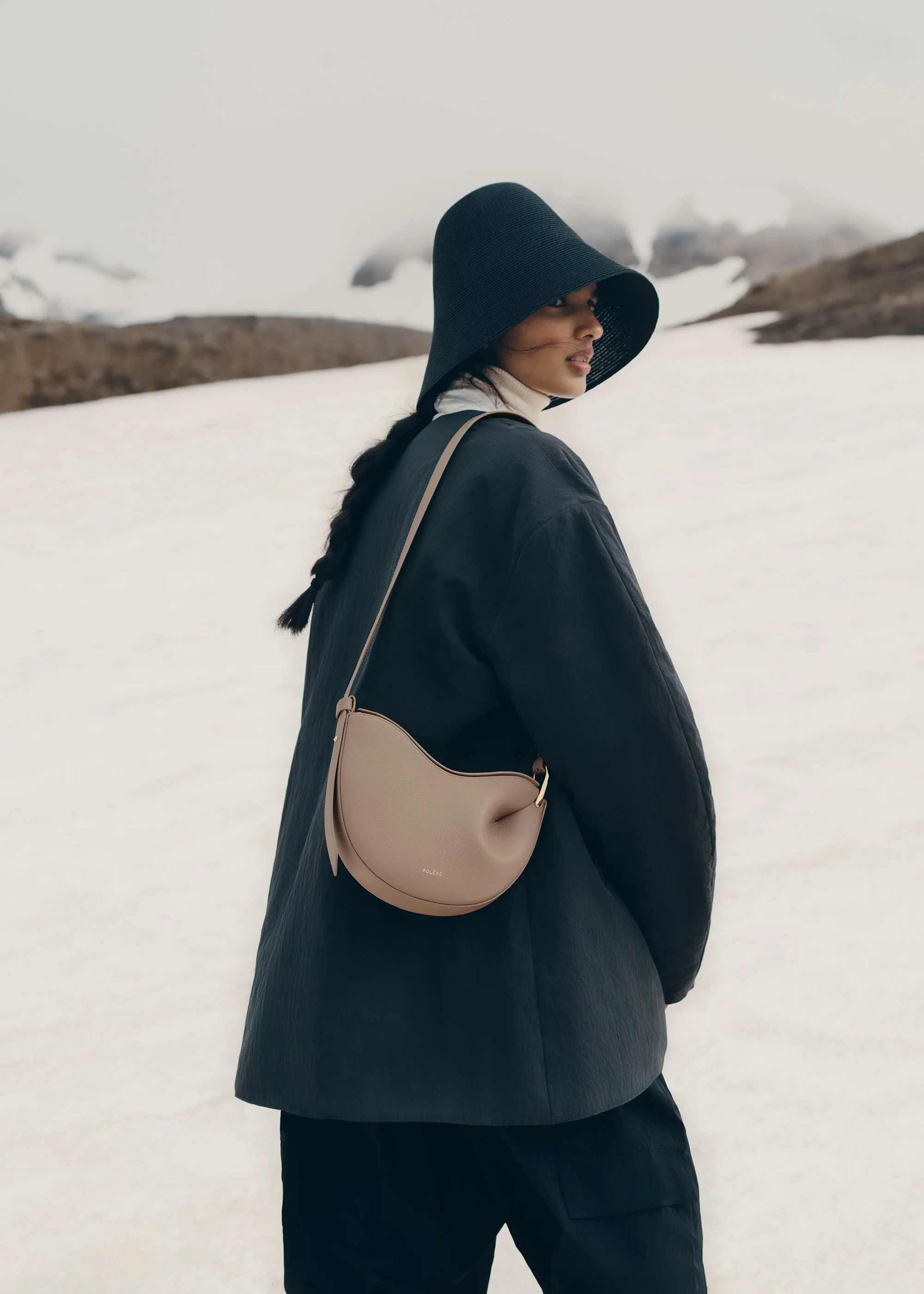 Tonca - Taupe Genarbtes Leder - Image 3
