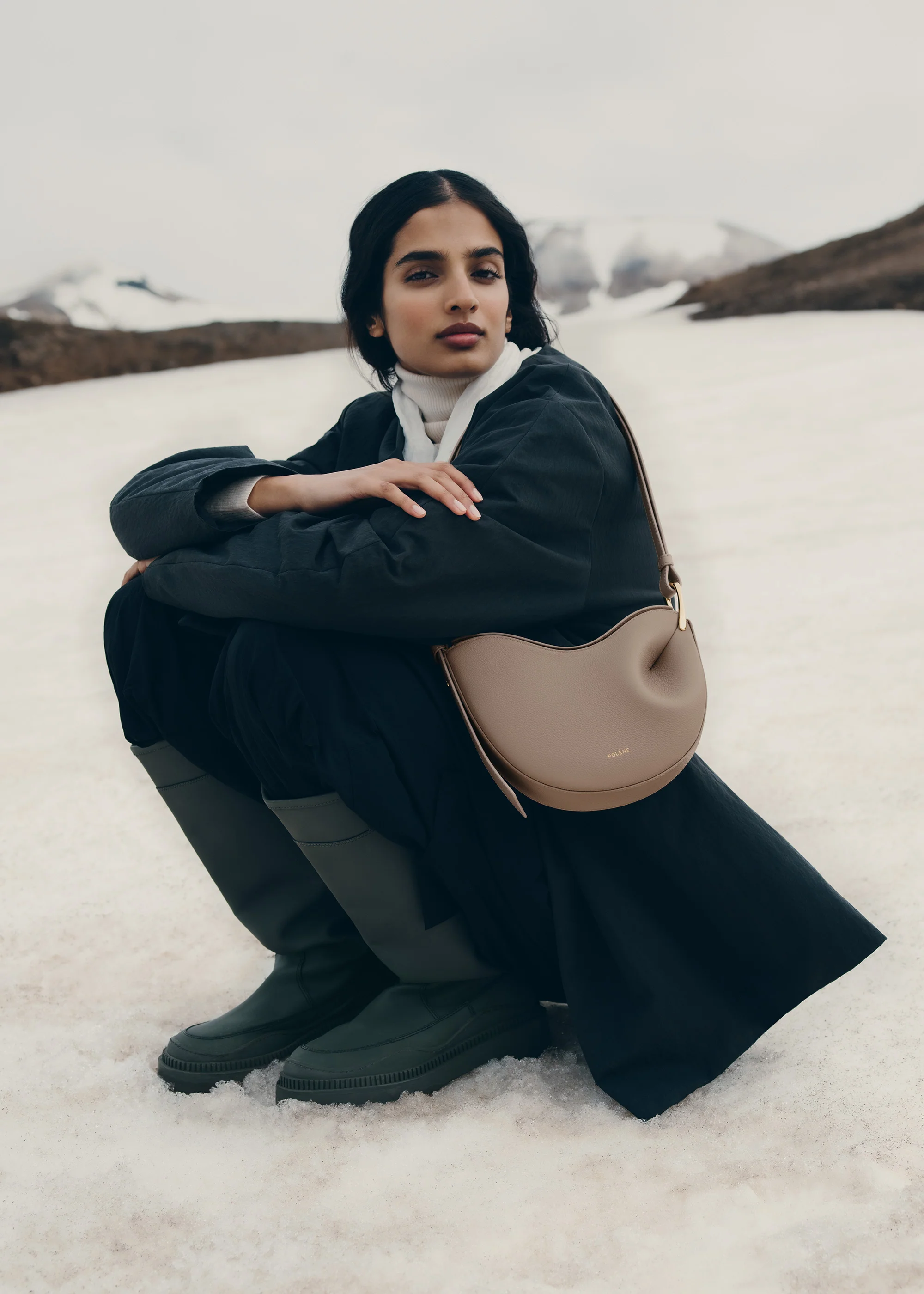 Tonca - Taupe Genarbtes Leder - Image 4