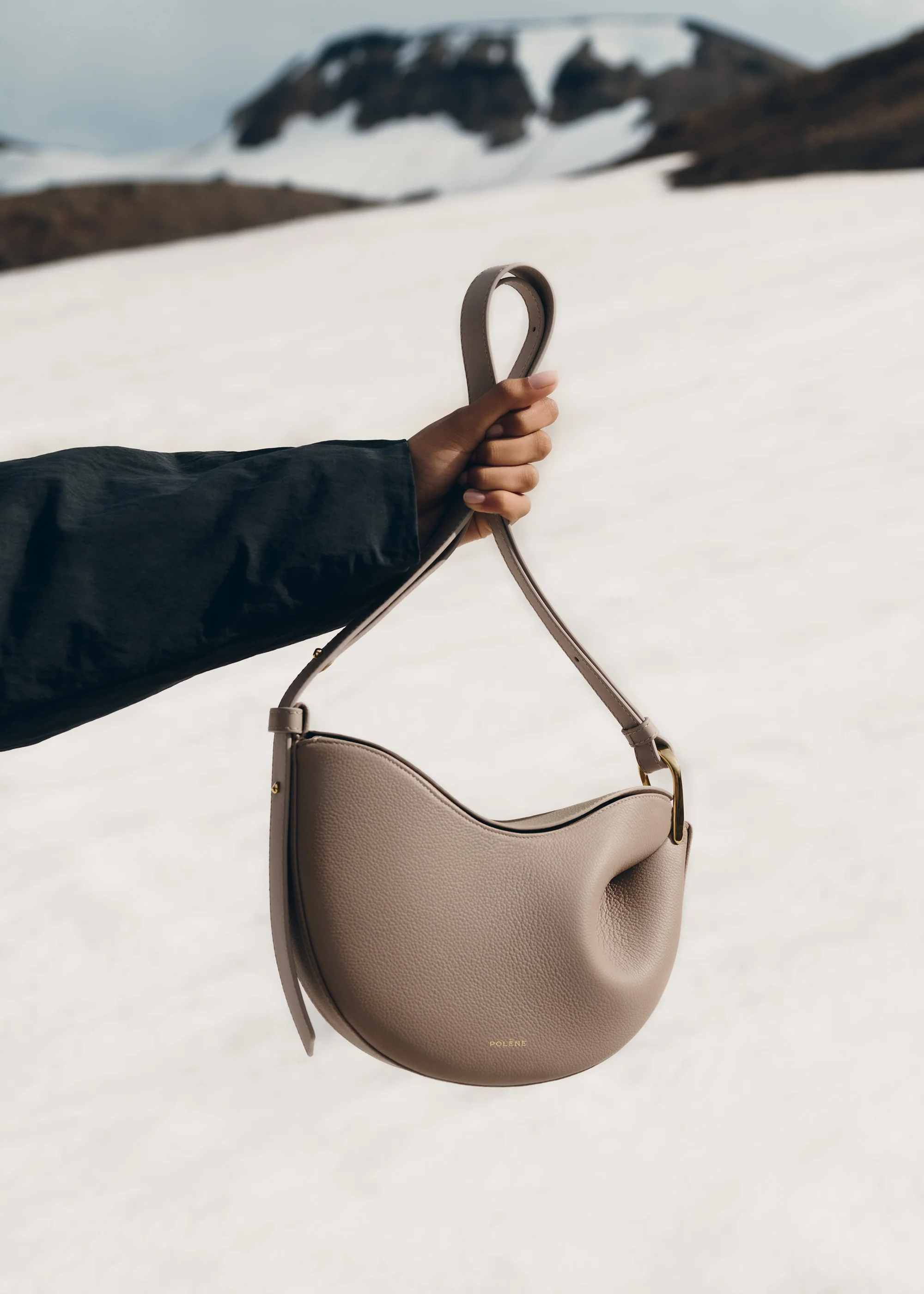 Tonca - Taupe Genarbtes Leder - Image 5