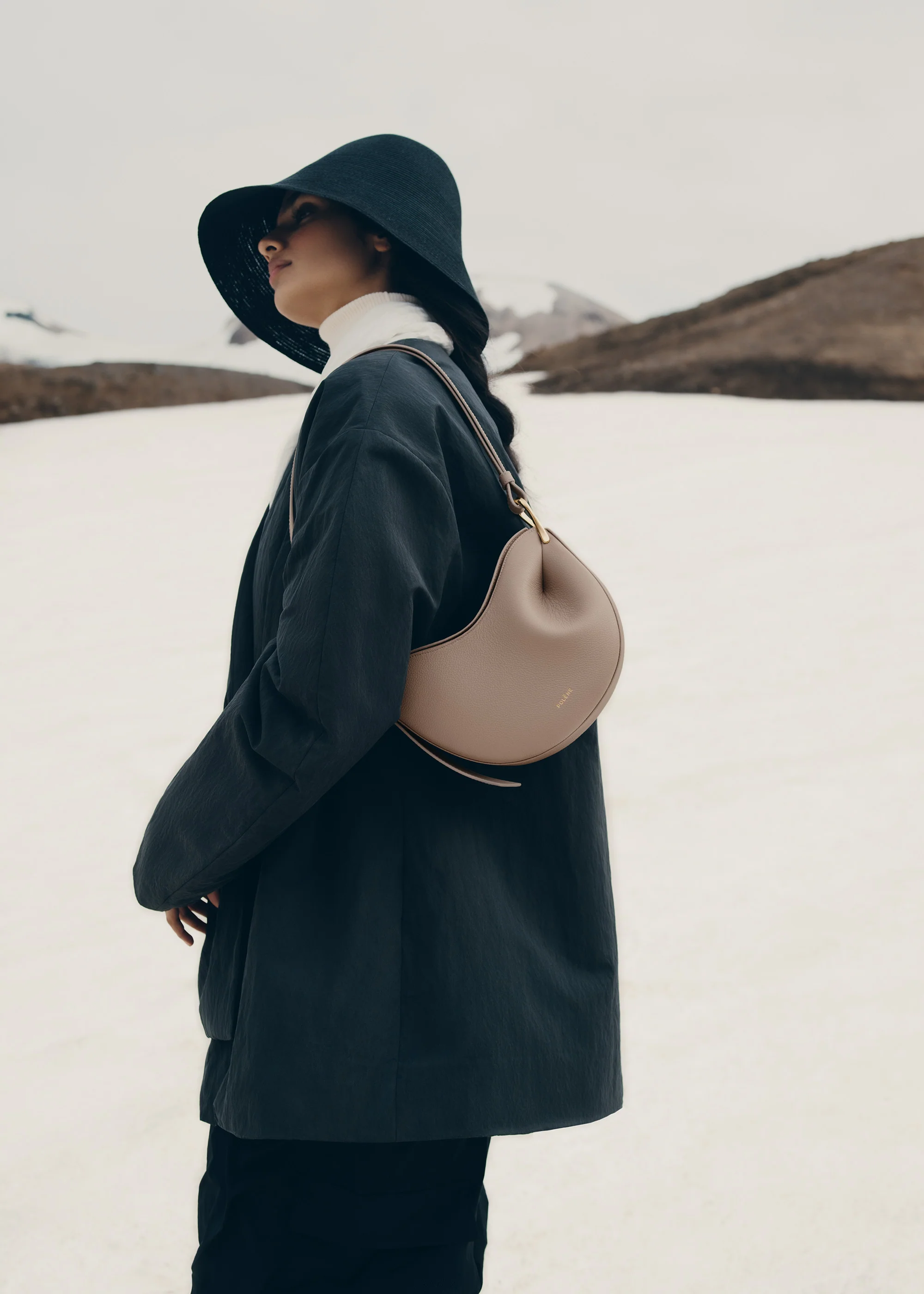 Tonca - Taupe Genarbtes Leder - Image 6